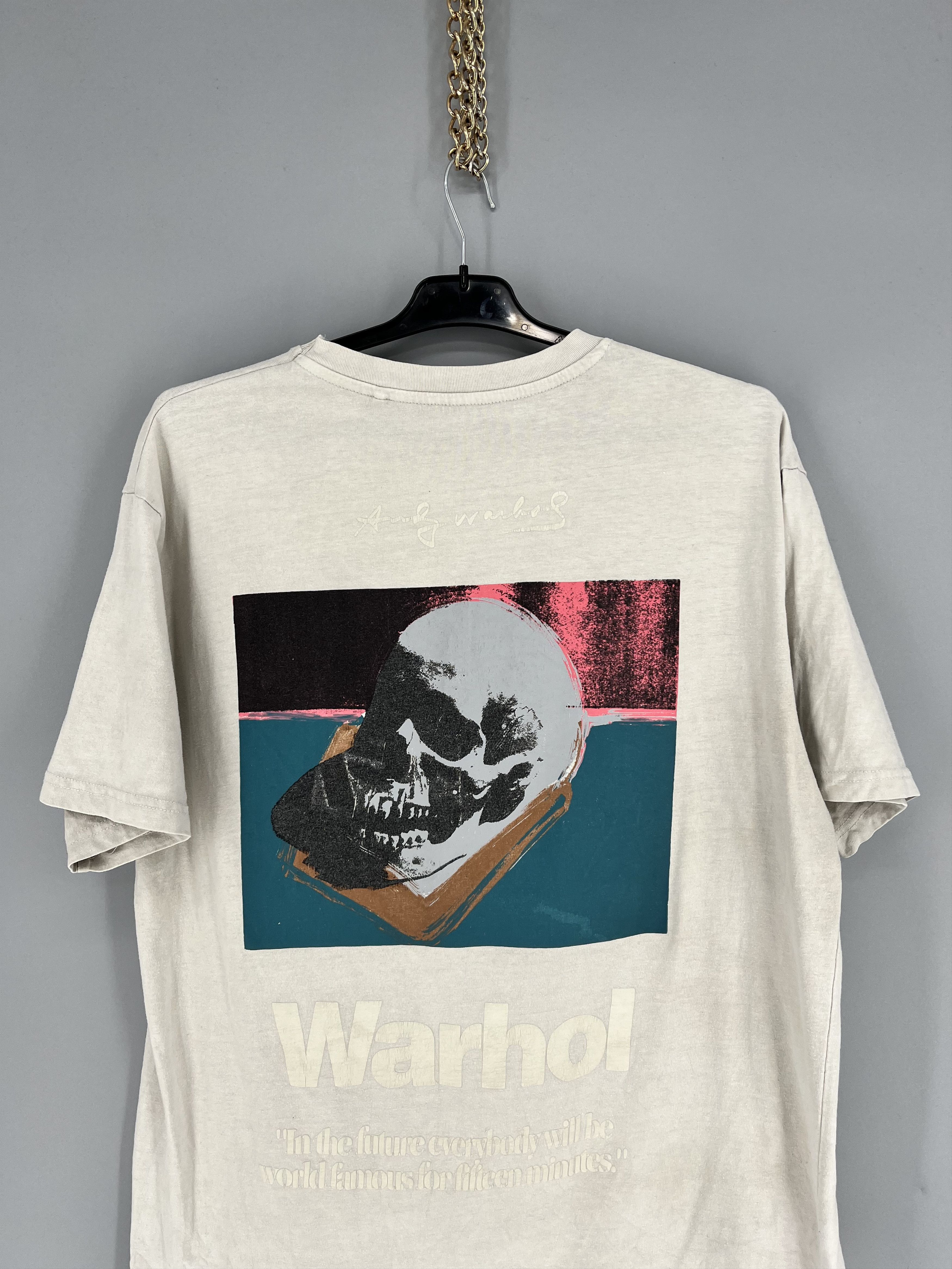 Andy Warhol Vintage Pull&Bear Andy Warhol Tshirt Tee Size L Size US L / EU 52-54 / 3 - 9 Thumbnail