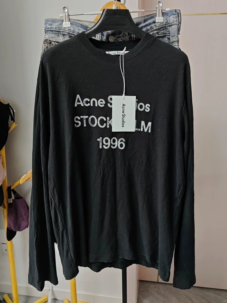 Acne Studios Acne Studios 1996 monogrammed slouchy crewneck sweatshirt 2 Size US XS / EU 42 / 0 - 1 Thumbnail