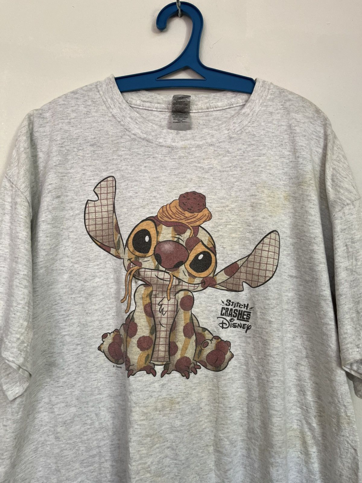 Disney 💥Fast Sales💥 Disney’s Stitch CRASHES Promotional Tshirts Size US XL / EU 56 / 4 - 2 Thumbnail
