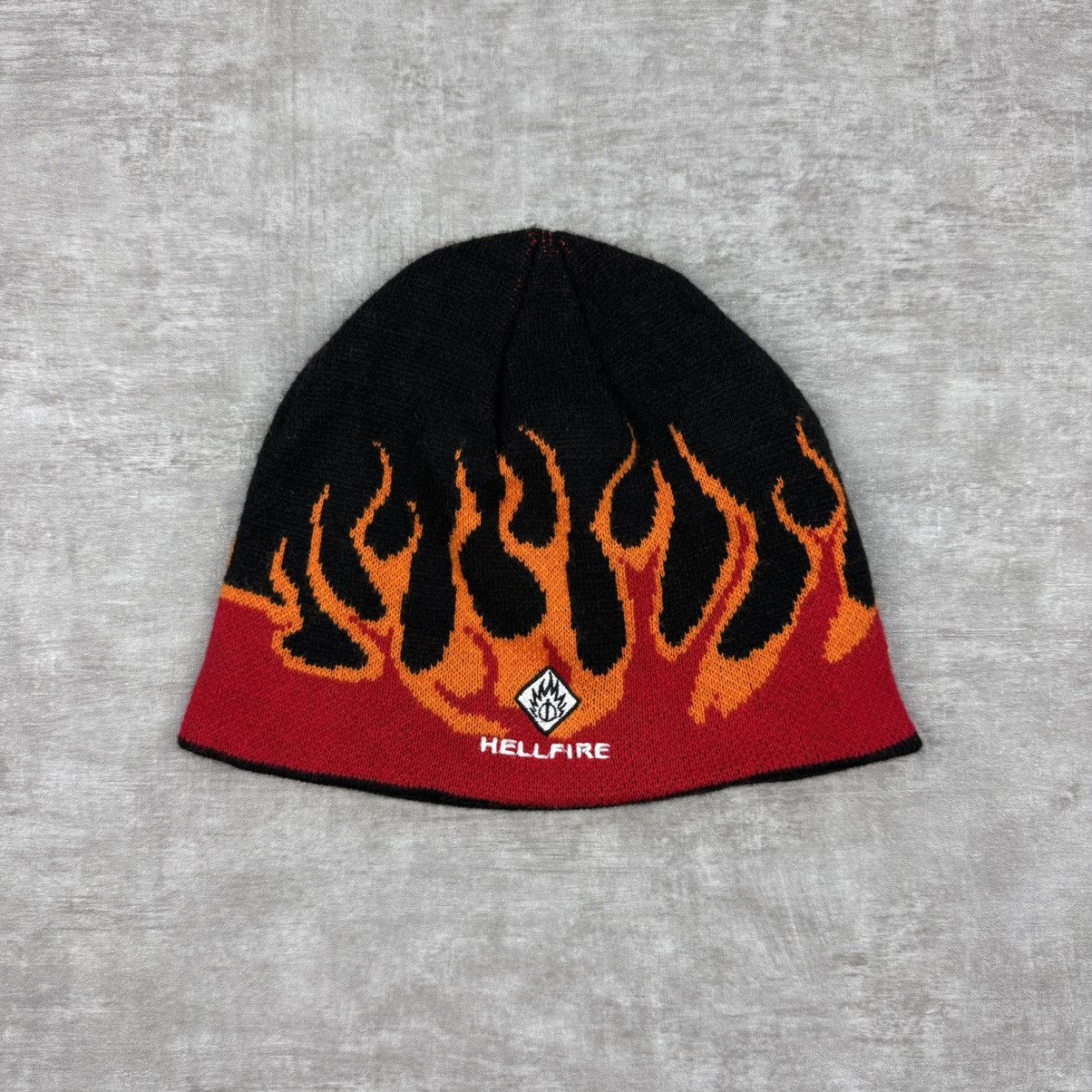 Other Y2K Flame Beanie Hat Size ONE SIZE - 1 Thumbnail