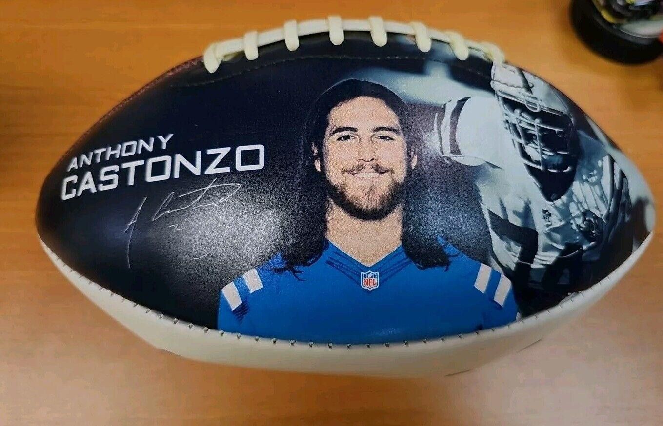 Wilson Official Wilson TheDuke NFL Game Ball COLTS Anthony Castonzo Size ONE SIZE - 1 Thumbnail