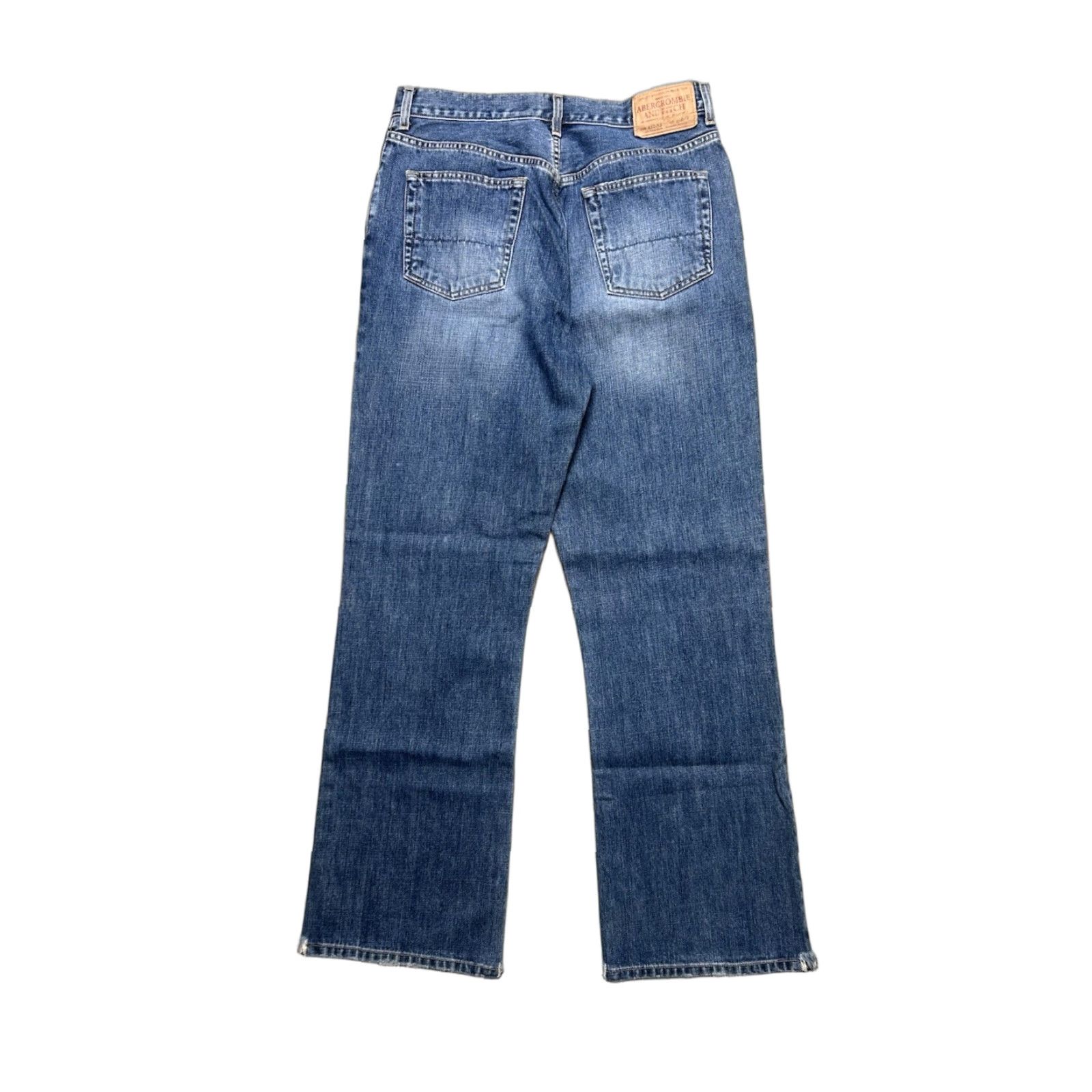 Lee VINTAGE Lee Jeans dungaree workwear dark wash denim baggy 33x32 Men Inseam 32 Straight Jeans 33 Blue Size US 33 - 1 Thumbnail