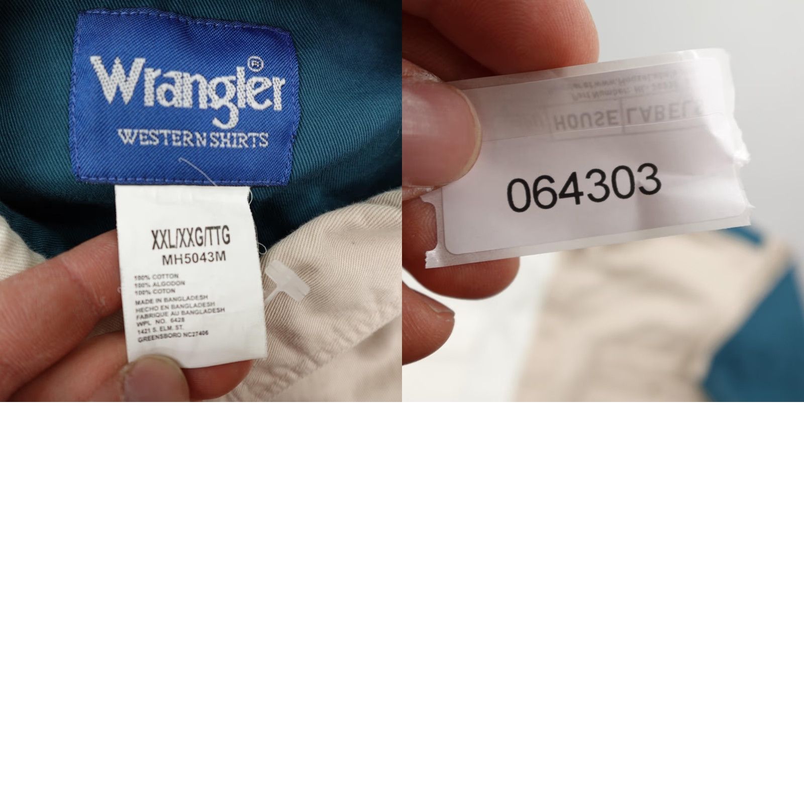 Wrangler Wrangler Shirt Mens 2XL Colorblock Twill Pearl Snap Western Cowboy Rodeo Multicolor Mens Size US XXL / EU 58 / 5 - 8 Thumbnail