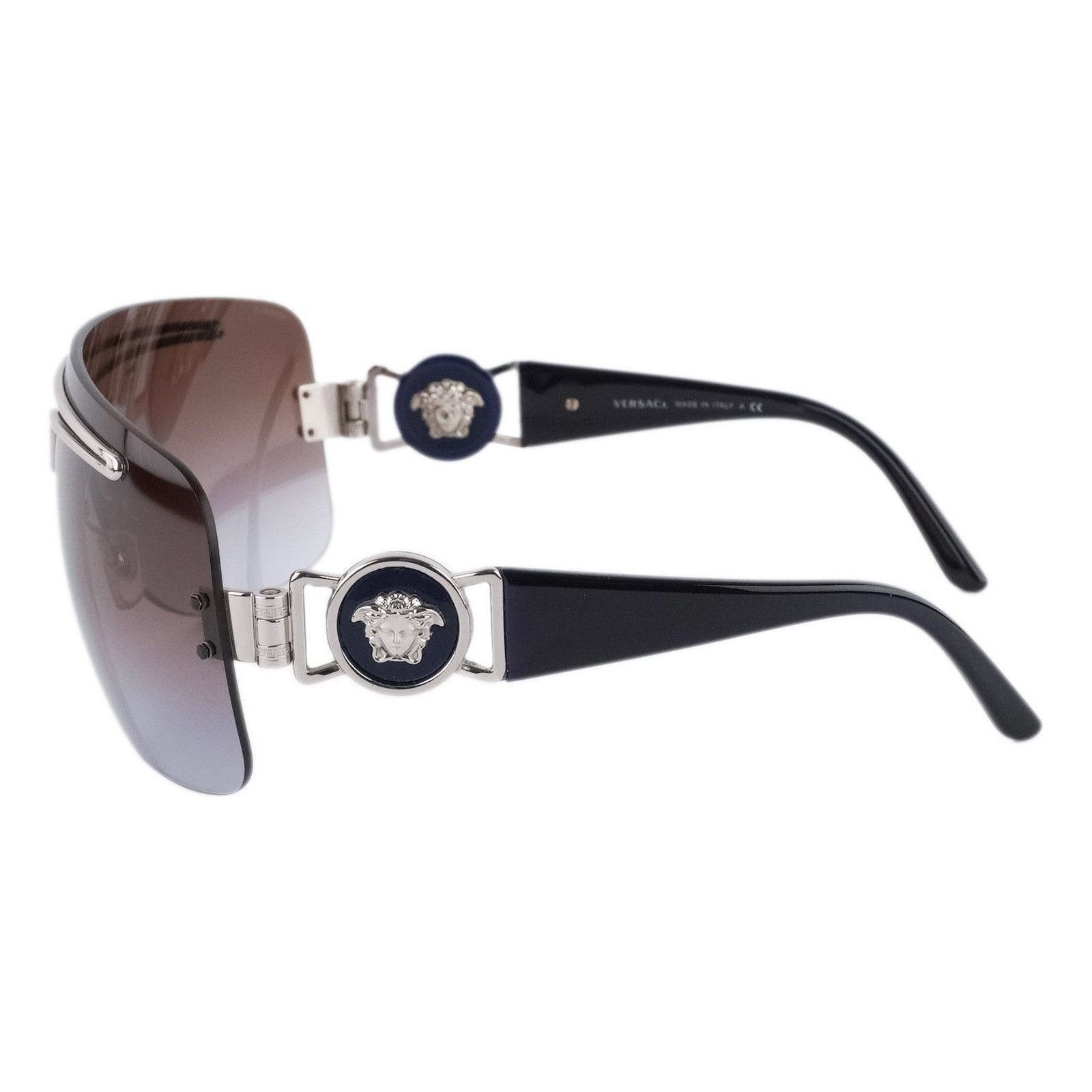 Versace Versace Medusa Logo Rimless Gradient Shiled Mask Sunglasses Size ONE SIZE - 3 Thumbnail