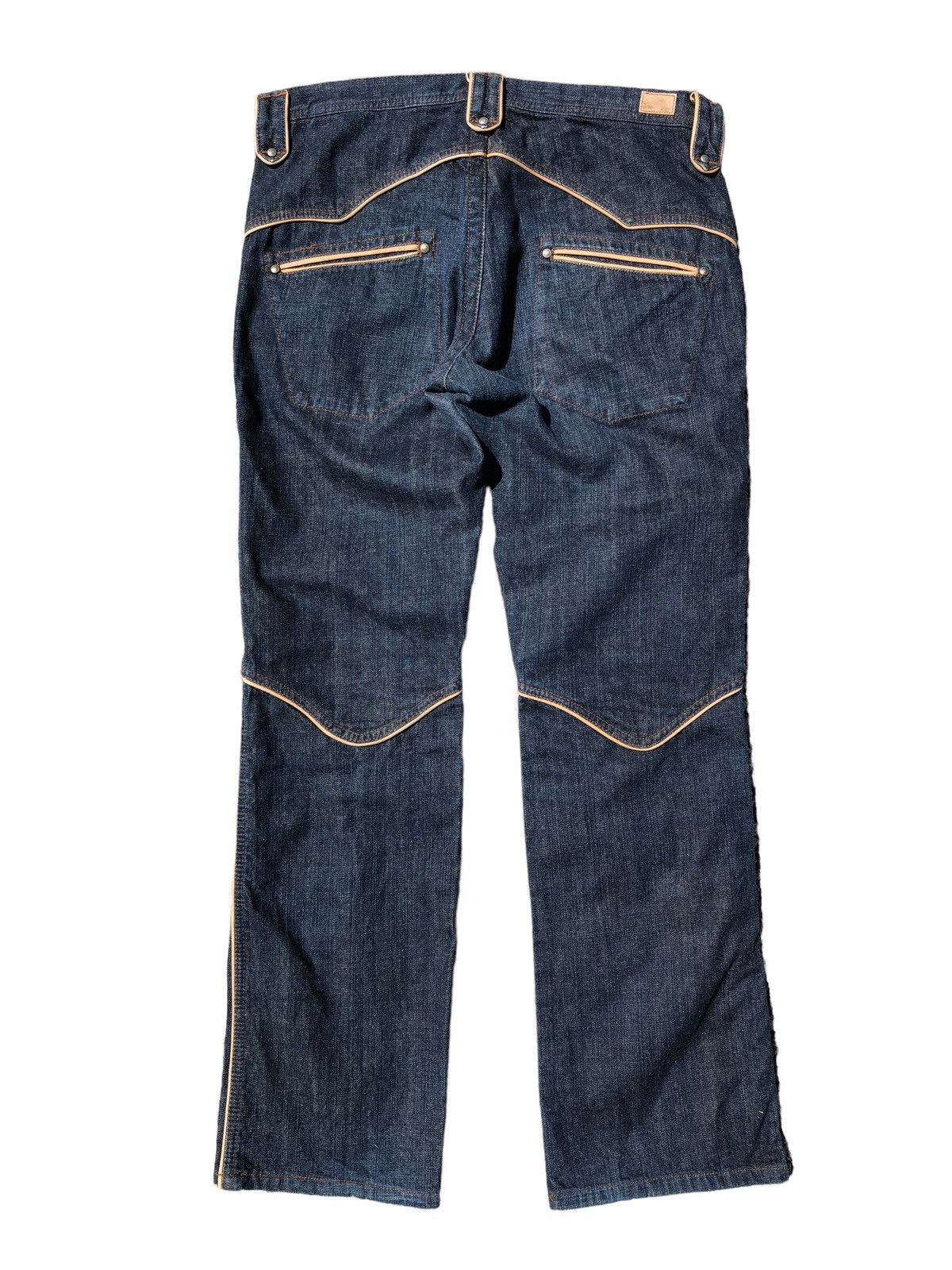 If Six Was Nine × Le Grande Bleu (L.G.B.) × Nicole Club Nicole club for men flare denim pants Size US 32 / EU 48 - 2 Thumbnail