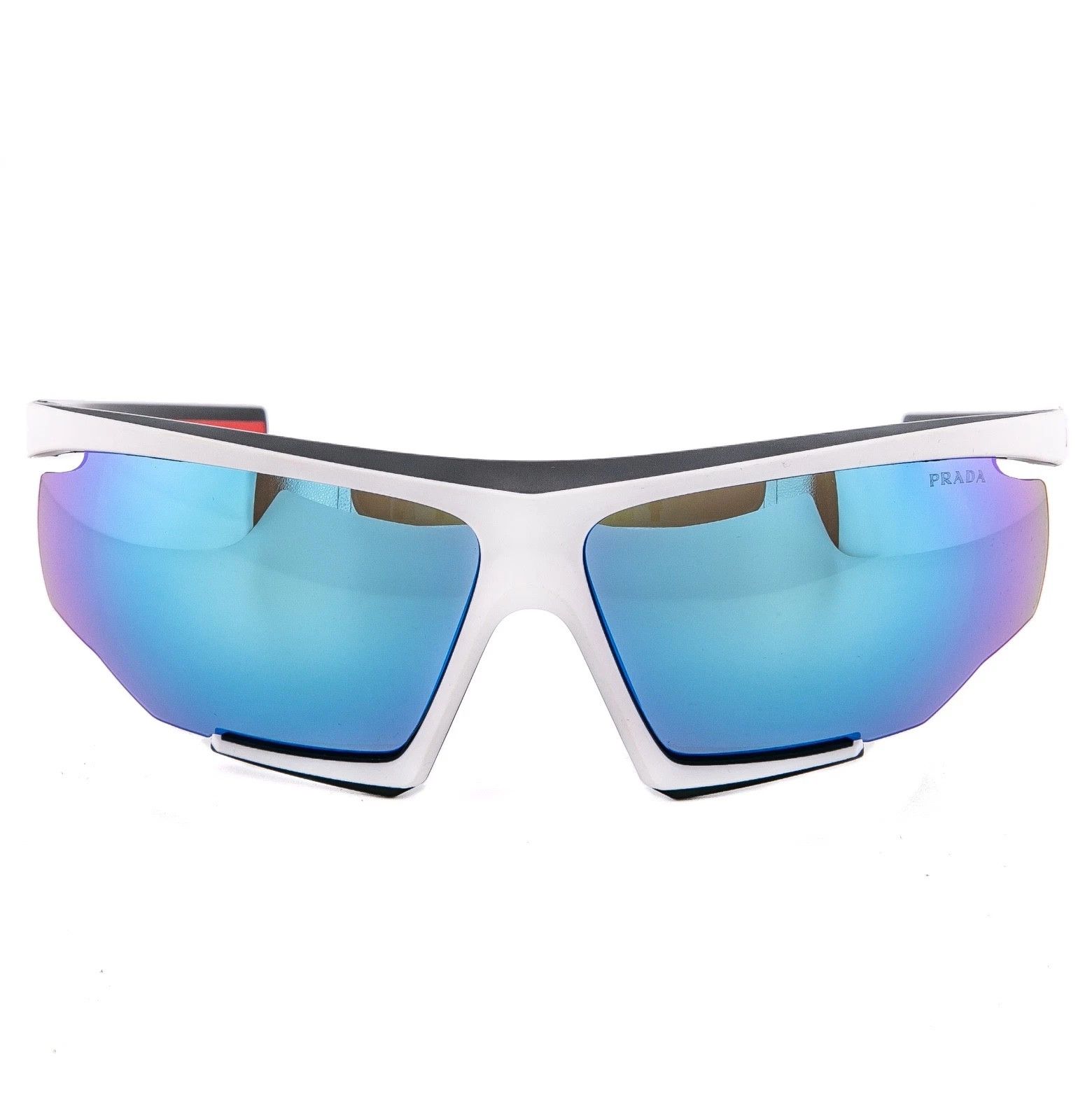 Prada PRADA PS07YS LINEA ROSSA ACTIVE 07Y White Blue Mirror Sport Size ONE SIZE - 2 Thumbnail