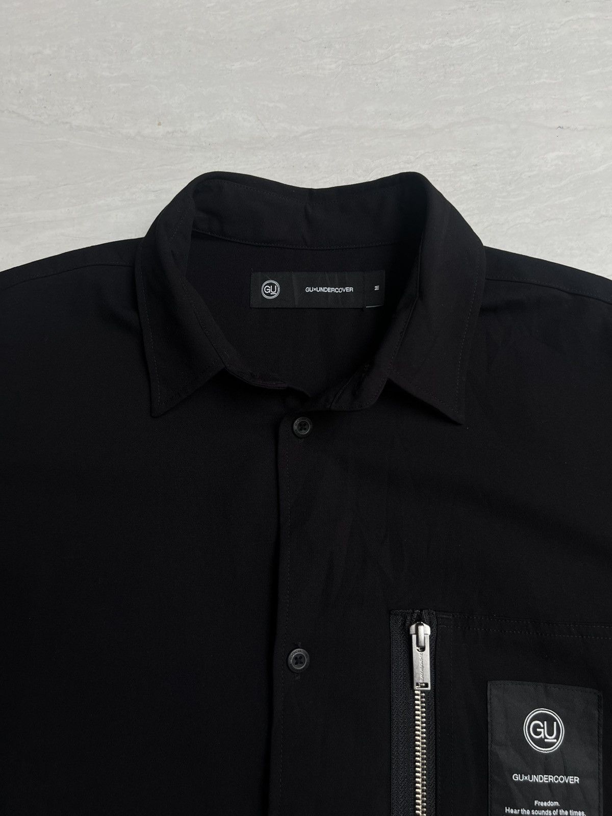 Undercover GU UNDERCOVER Zip Pocket Oversize Boxy Shirt Size US L / EU 52-54 / 3 - 4 Thumbnail
