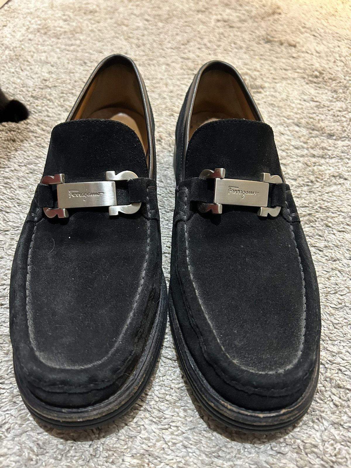Salvatore Ferragamo Very nice rare vintage Ferragamo dress shoes Size US 10.5 / EU 43-44 - 1 Thumbnail