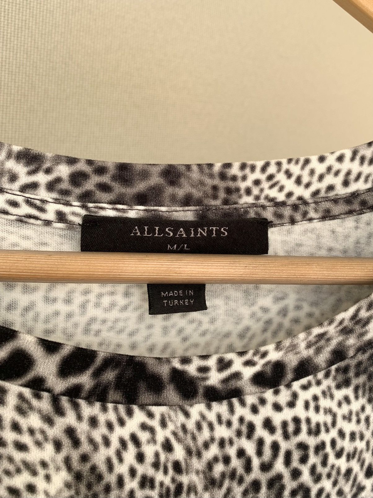 Allsaints Allsaints Emilia Imogen Women’s Leopard T-Shirt Size M-L Size L / US 10 / IT 46 - 5 Thumbnail
