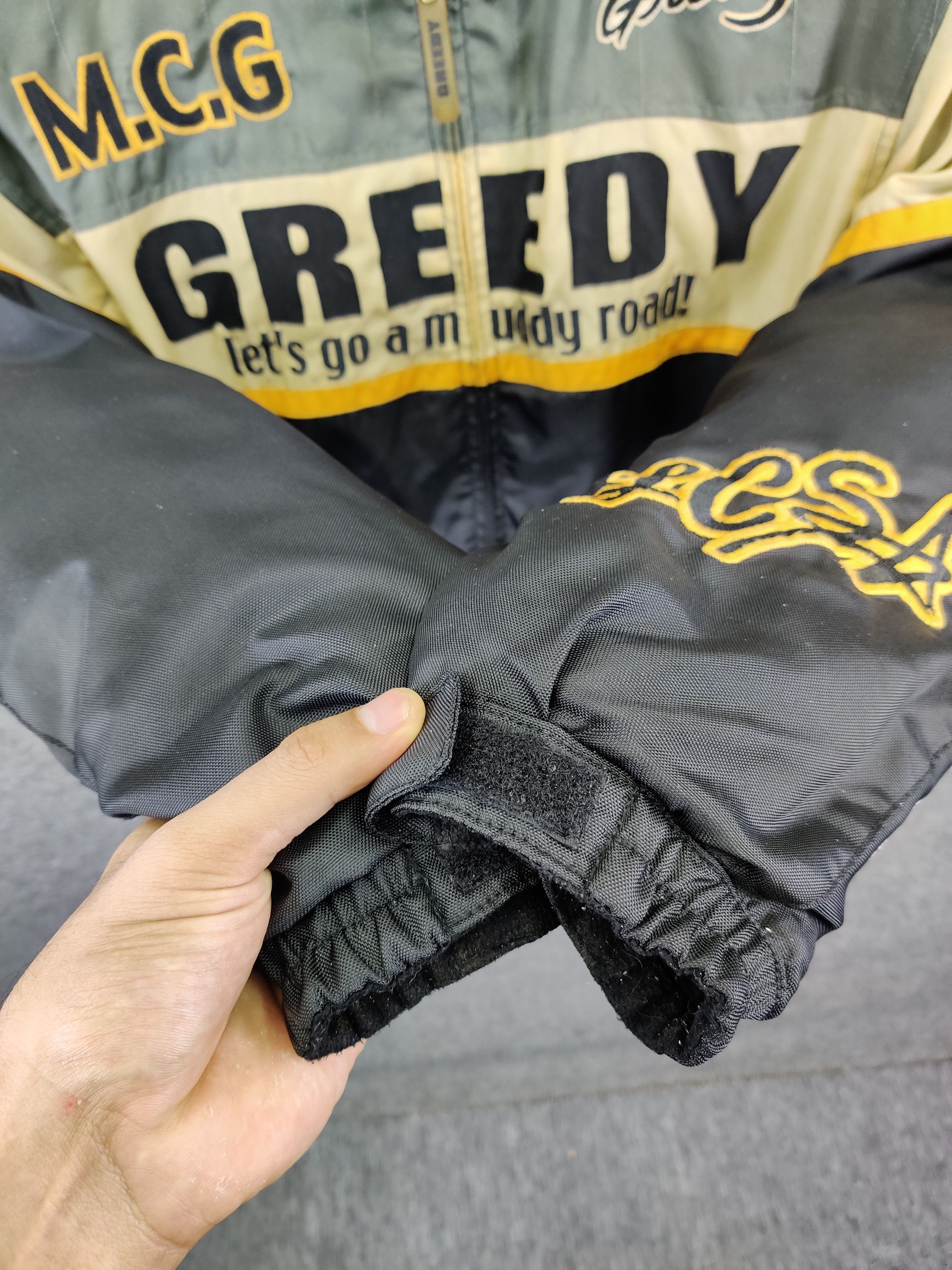 Greedy Genius Vintage Greedy Racing Motorcycle Ridding Jacket Size US M / EU 48-50 / 2 - 14 Thumbnail