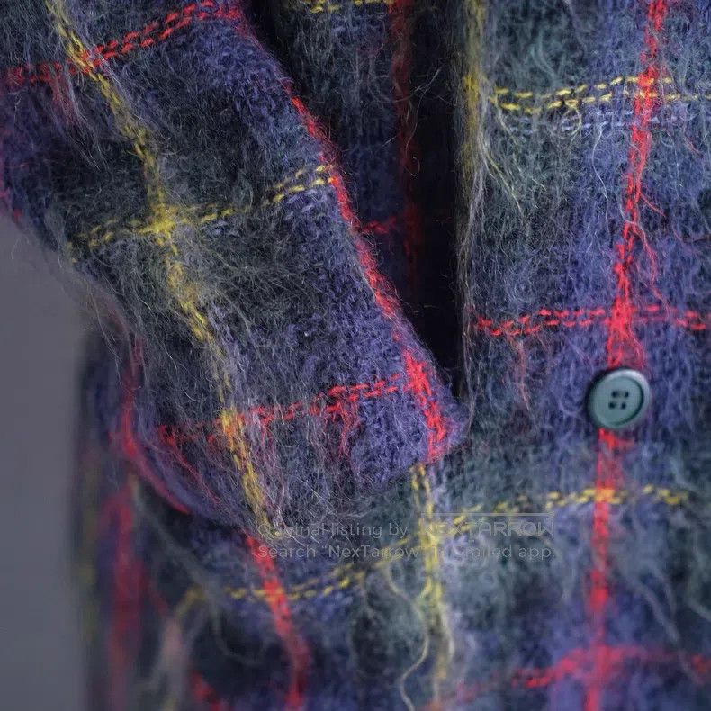 Kenzo Kenzo Red and green tartan wool jacket Size M / US 6-8 / IT 42-44 - 7 Thumbnail