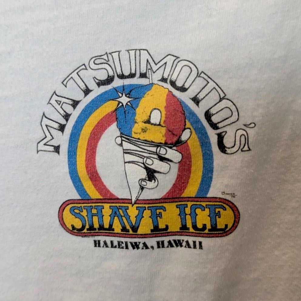 Hanes Hanes Matsumoto's Shaved Ice Hawaii Sparkle Long Sleeve Tee Size S / US 4 / IT 40 - 3 Thumbnail