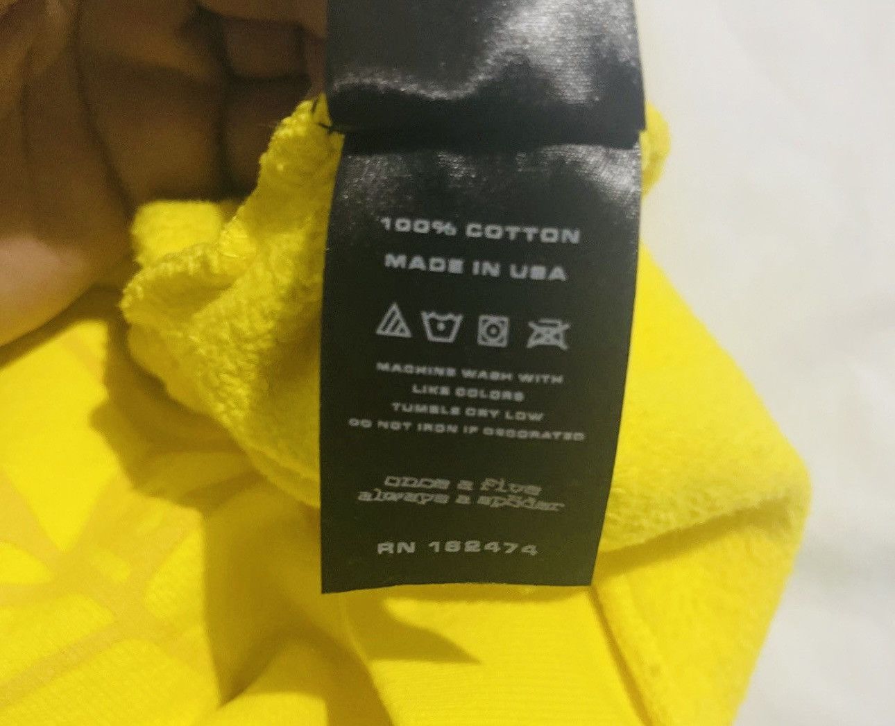 Sp5der SP5DER LEGACY HOODIE IN YELLOW Size US S / EU 44-46 / 1 - 5 Thumbnail