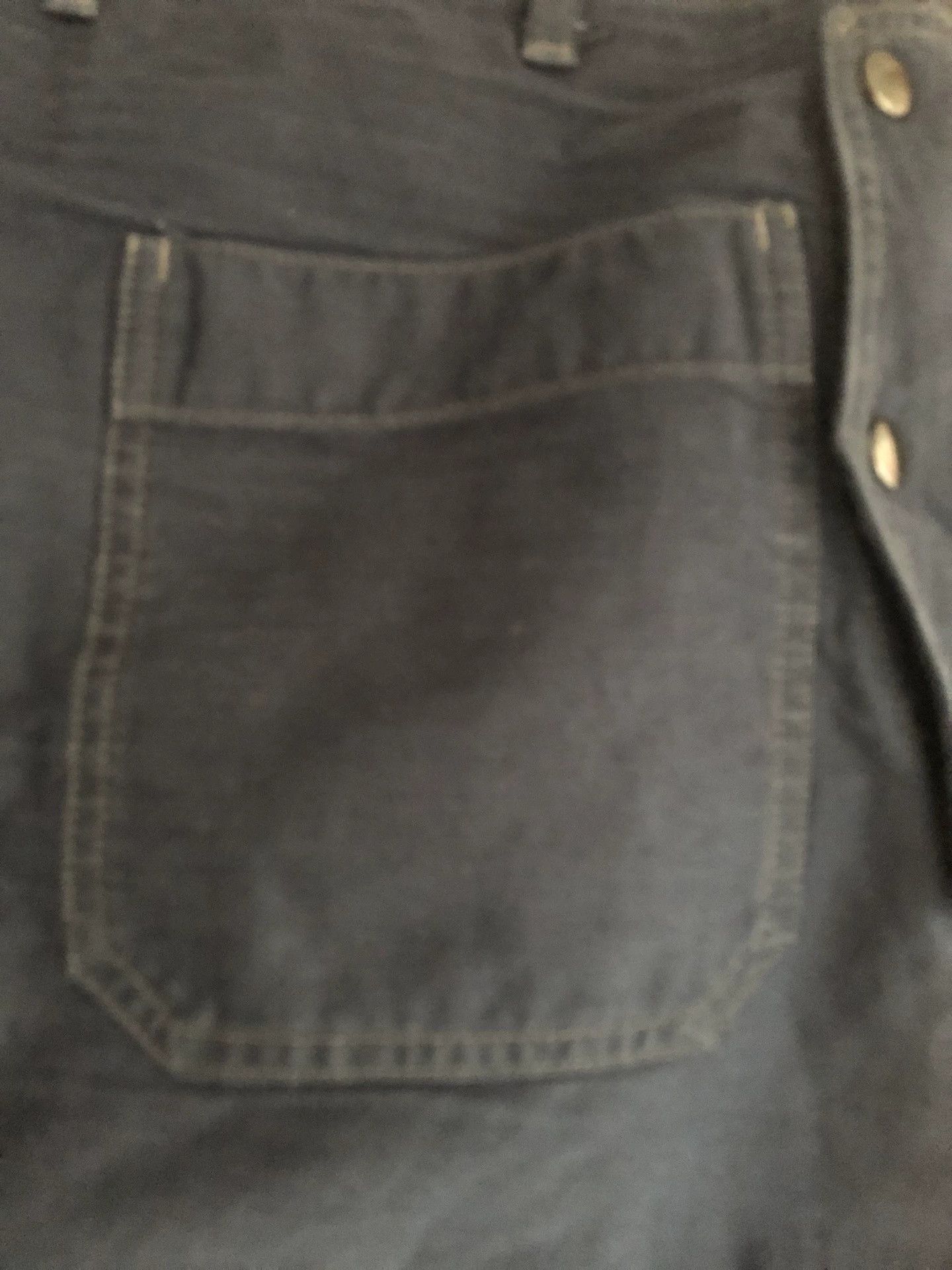 COLIMBO Colimbo Vintage Indigo Herringbone Cargo Pants Size US 30 / EU 46 - 7 Thumbnail