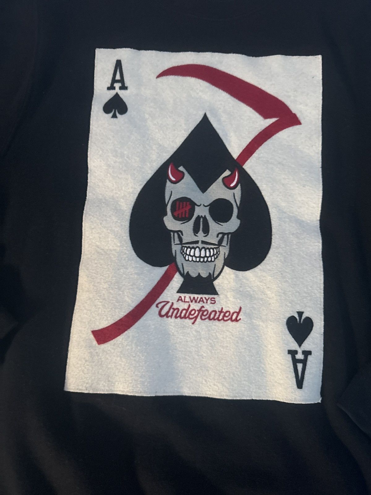 Undefeated Undefeated Grim Ace Crewneck Size US S / EU 44-46 / 1 - 2 Thumbnail