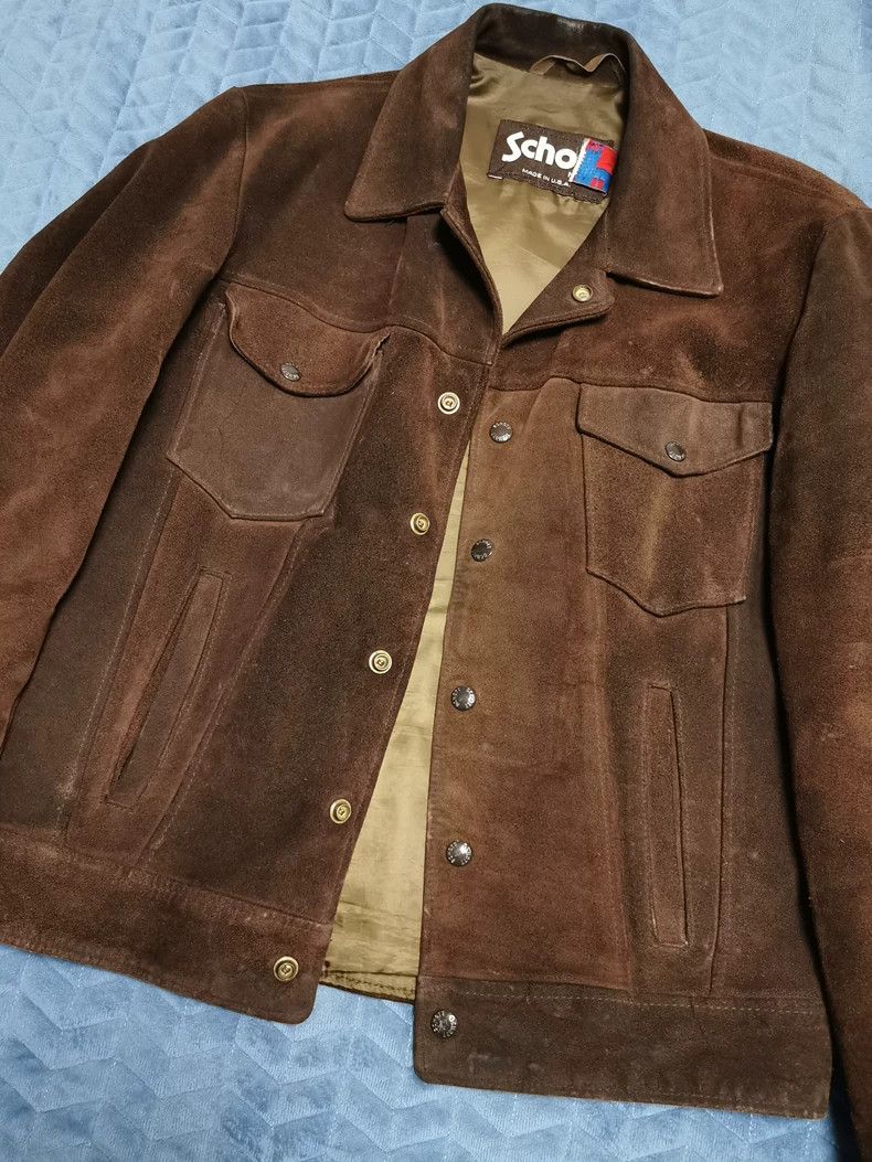 Schott Schott Navajo style leather jacket Size US XS / EU 42 / 0 - 3 Thumbnail