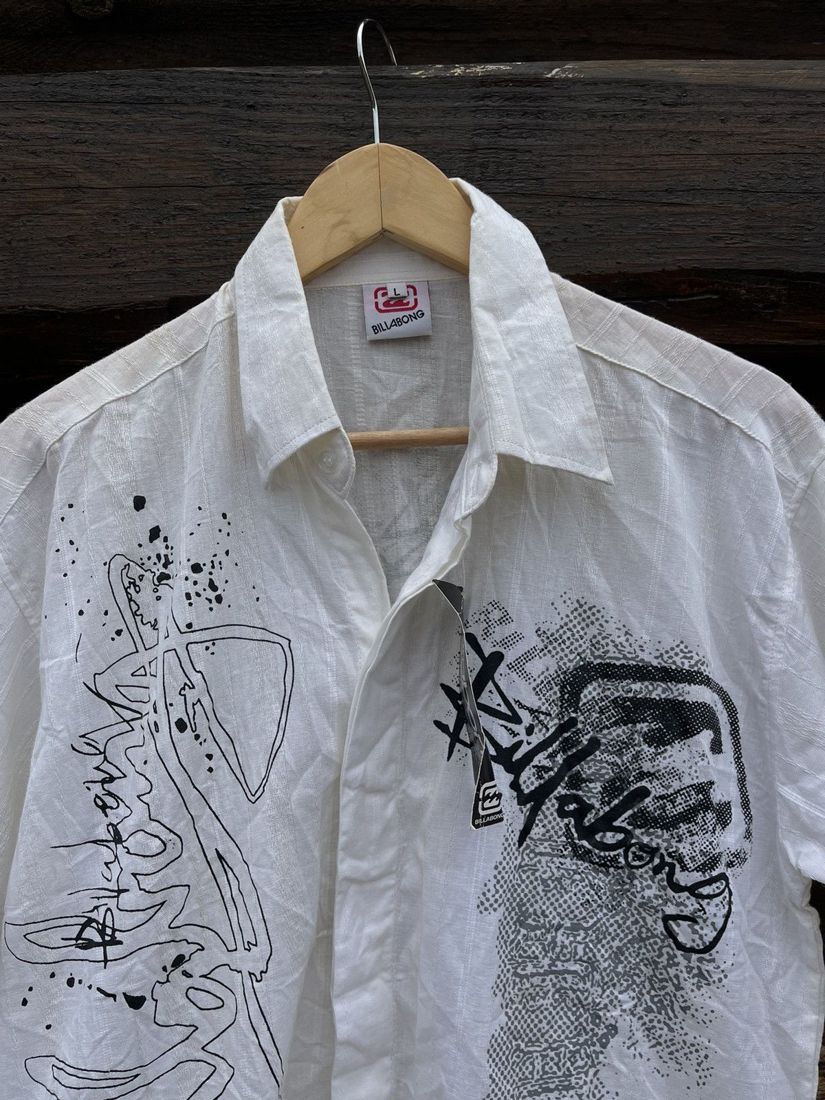 Billabong New with tags 90’s Billabong vintage graffiti shirt Size US L / EU 52-54 / 3 - 5 Thumbnail