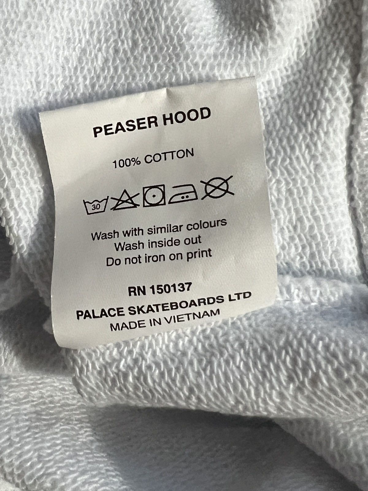 Palace Palace Peasa Hoodie White L Size US L / EU 52-54 / 3 - 6 Thumbnail