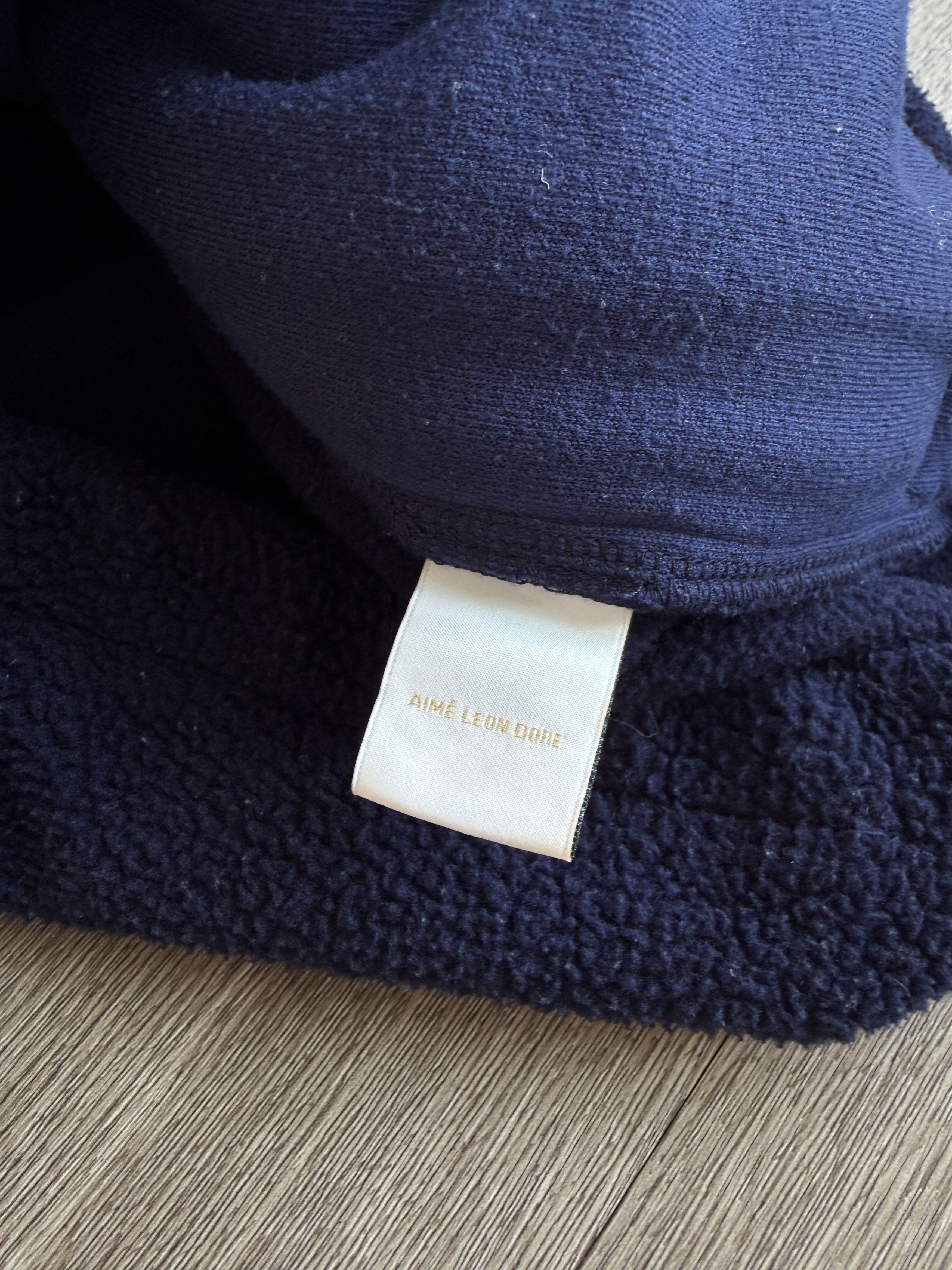 Aime Leon Dore Aimé Leon Dore Quarter Zip Fleece Pullover 'Evening Blue' Size US M / EU 48-50 / 2 - 5 Thumbnail
