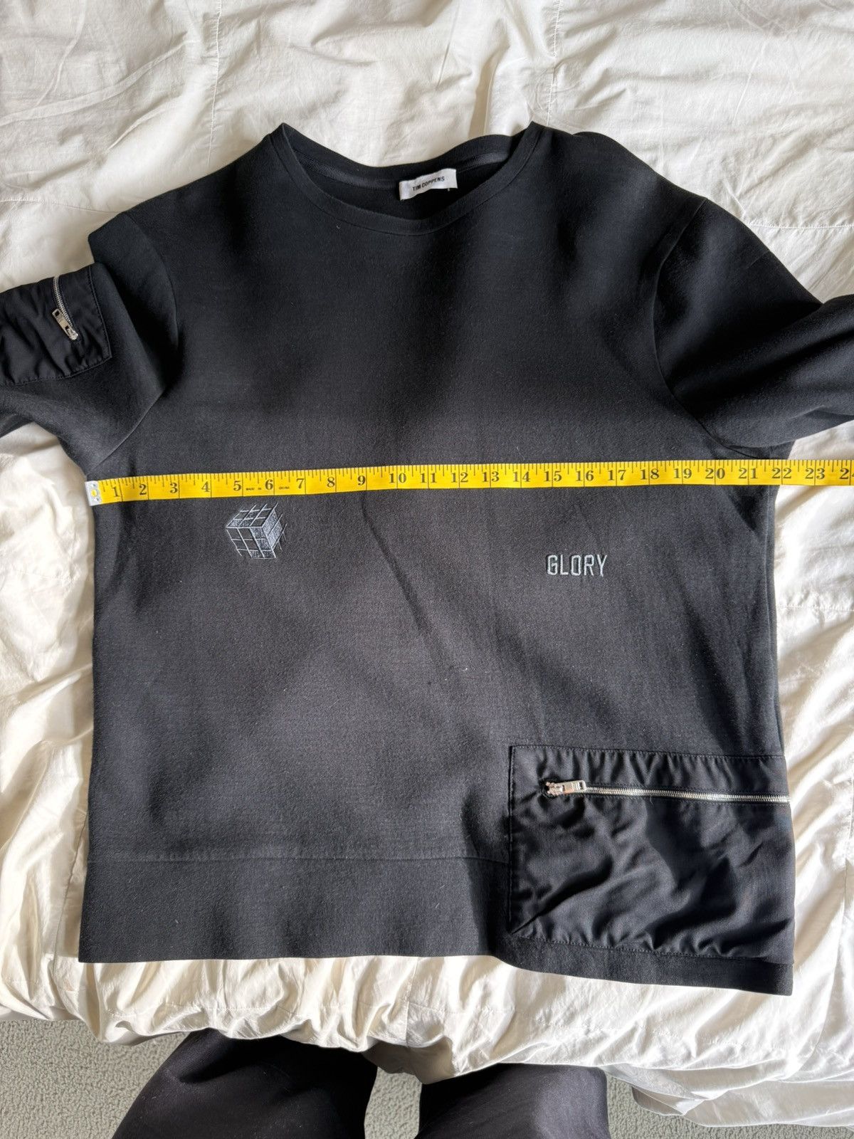 Tim Coppens Tim Coppens Embroidered Zip Pocket Sweater Size US M / EU 48-50 / 2 - 8 Thumbnail