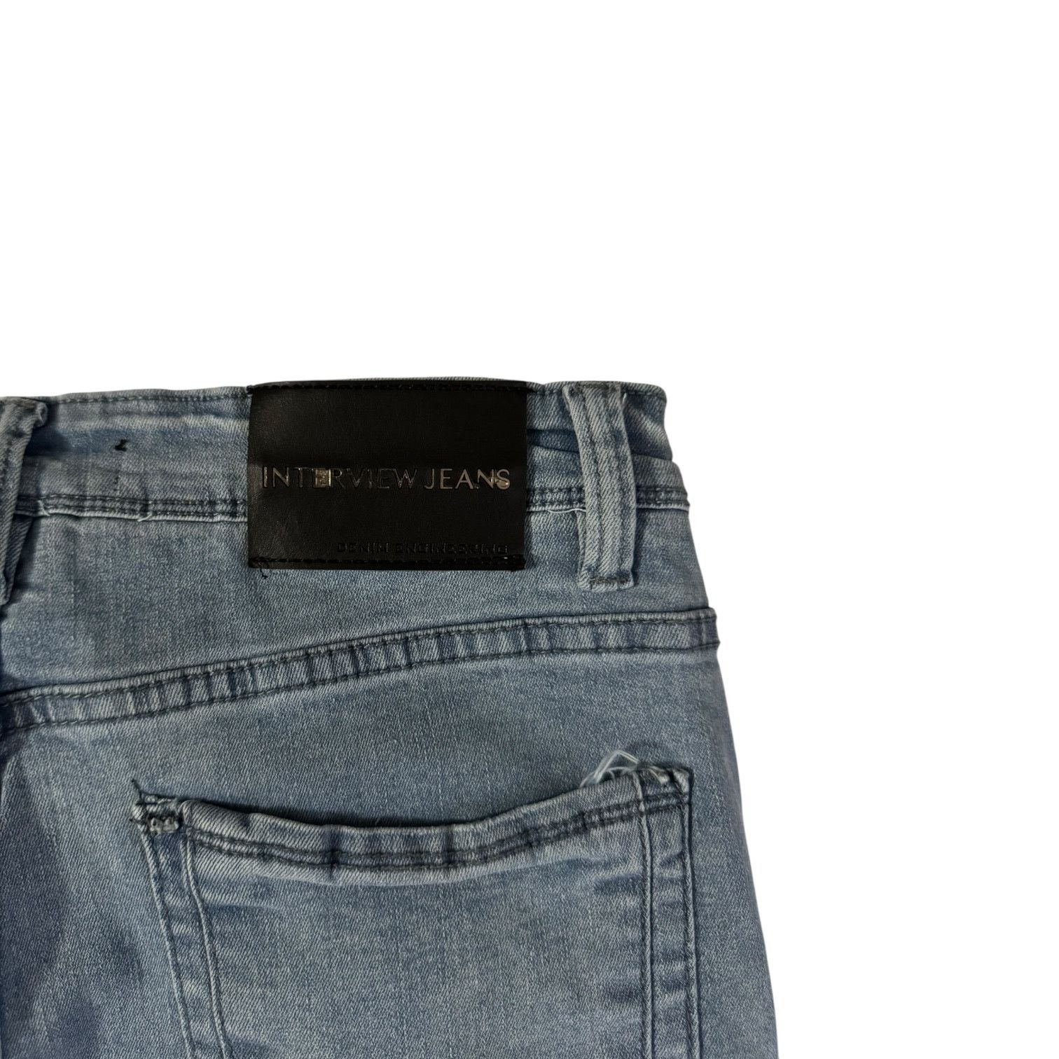 Other Interview Jeans Chicago Distressed Super Skinny 32" Jeans Size US 32 / EU 48 - 5 Thumbnail