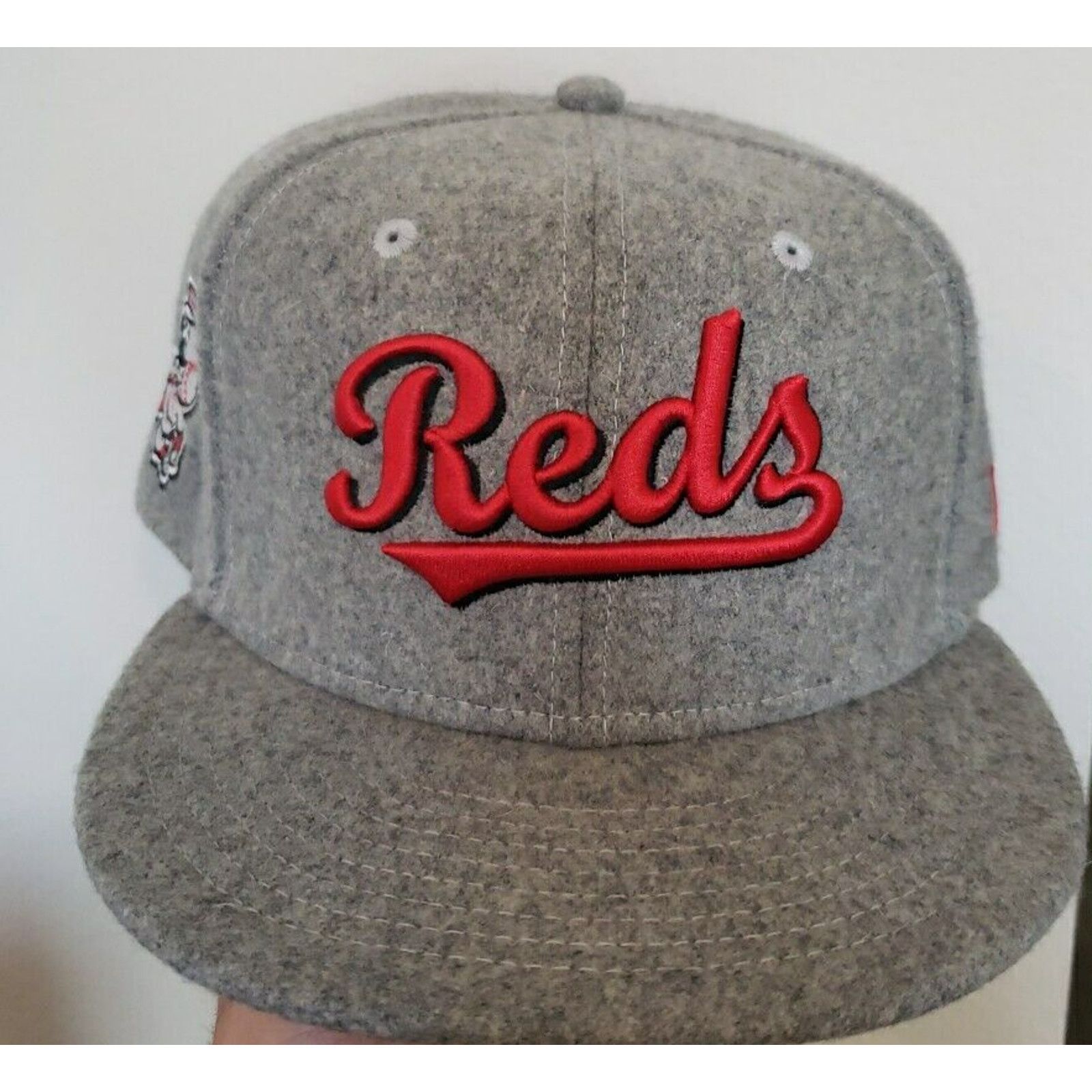 New Era Cincinnati Reds Hat Muddy Waters Wool 7 3/8 Fitted New Era Size ONE SIZE - 1 Thumbnail