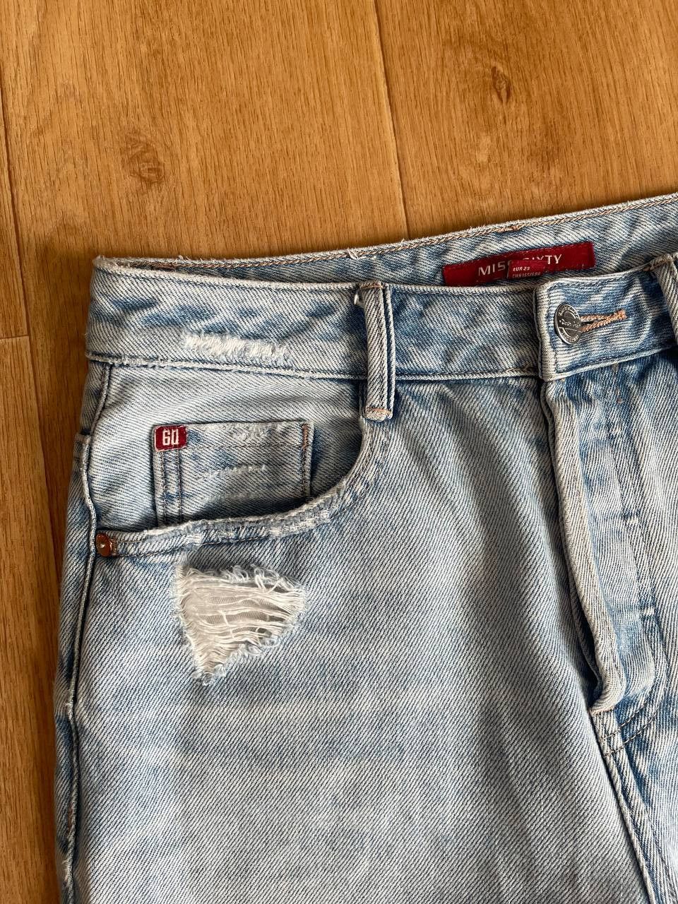 Miss Sixty Miss Sixty Jeans Faded Size 25" / US 0 / IT 36 - 5 Thumbnail
