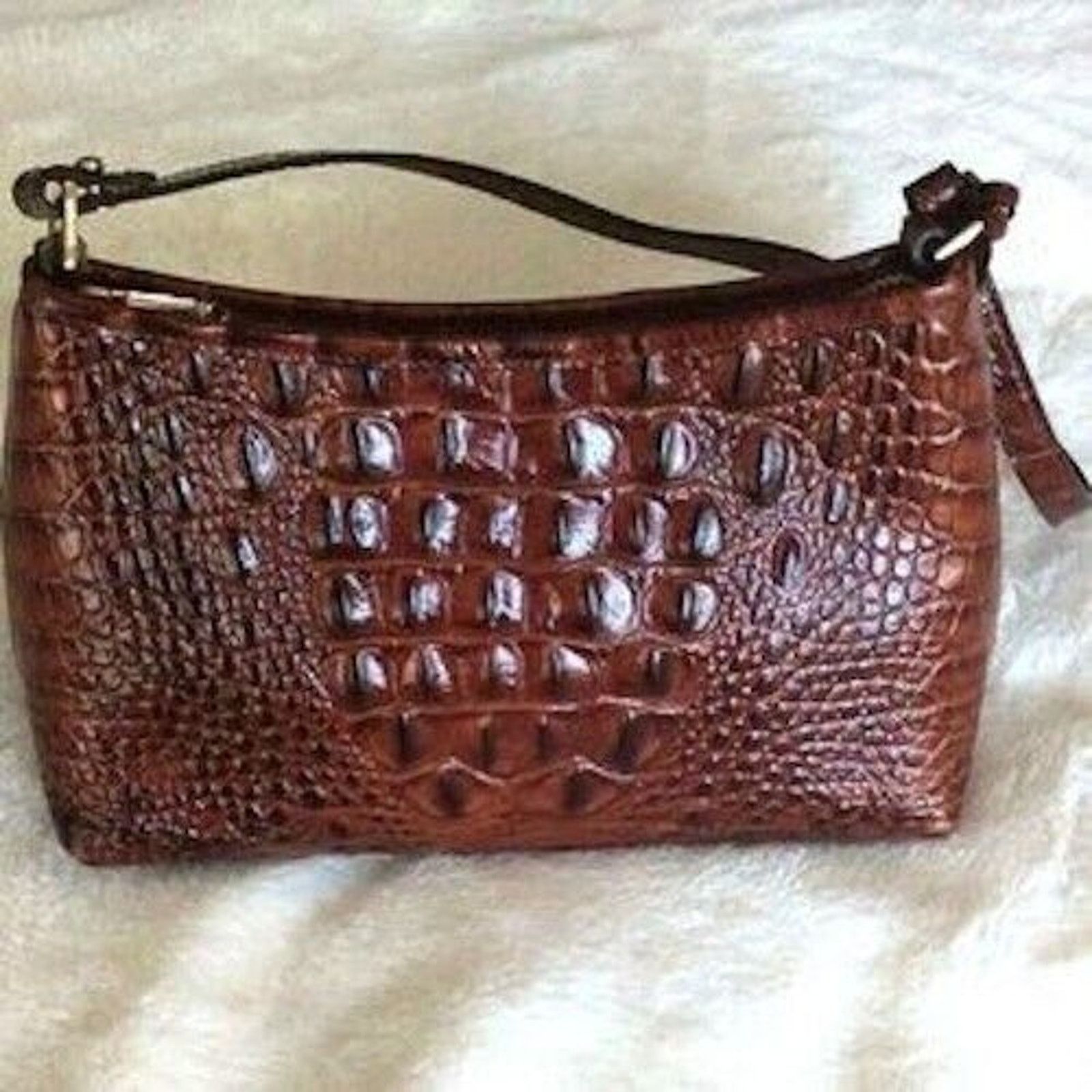 BRAHMIN BRAHMIN WOMENS MINI PECAN MELBOURNE ANYTIME HANDBAG NWT Size ONE SIZE - 2 Thumbnail
