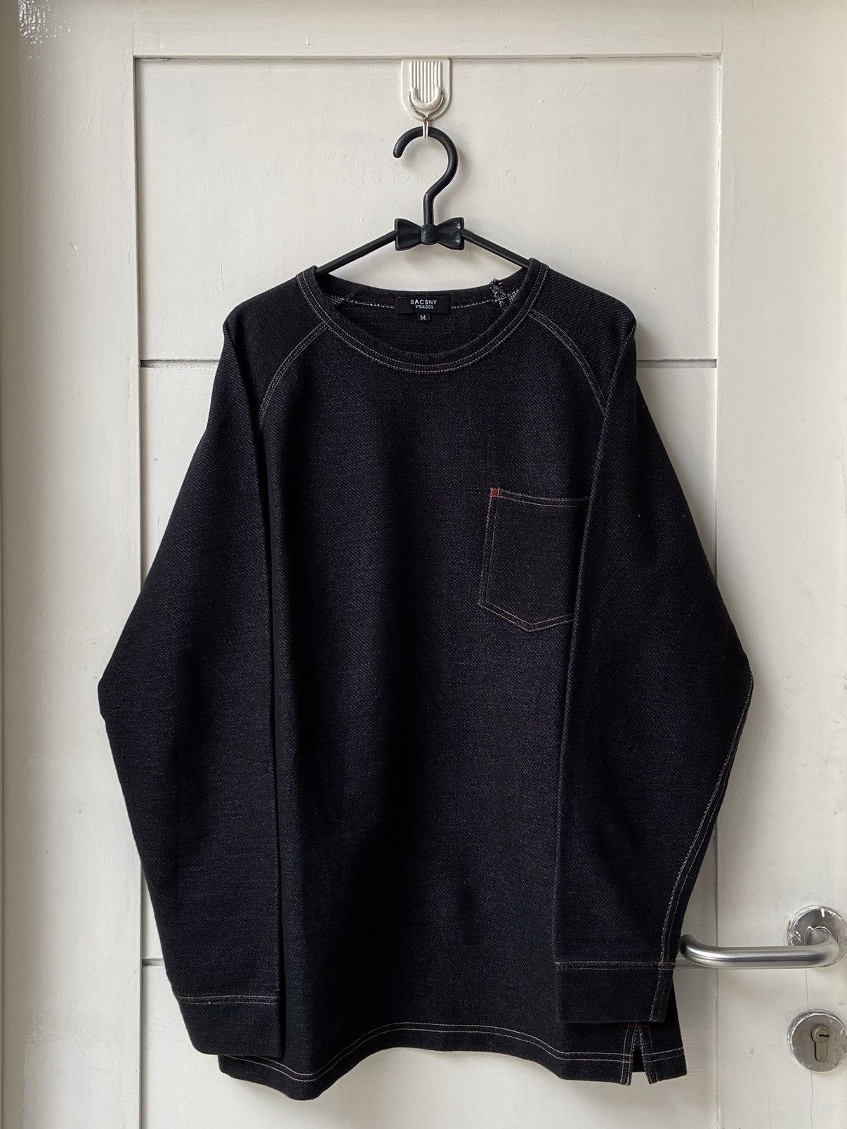 Designer SACSNY Y’SACCS Black T-shirt Size US S / EU 44-46 / 1 - 9 Thumbnail