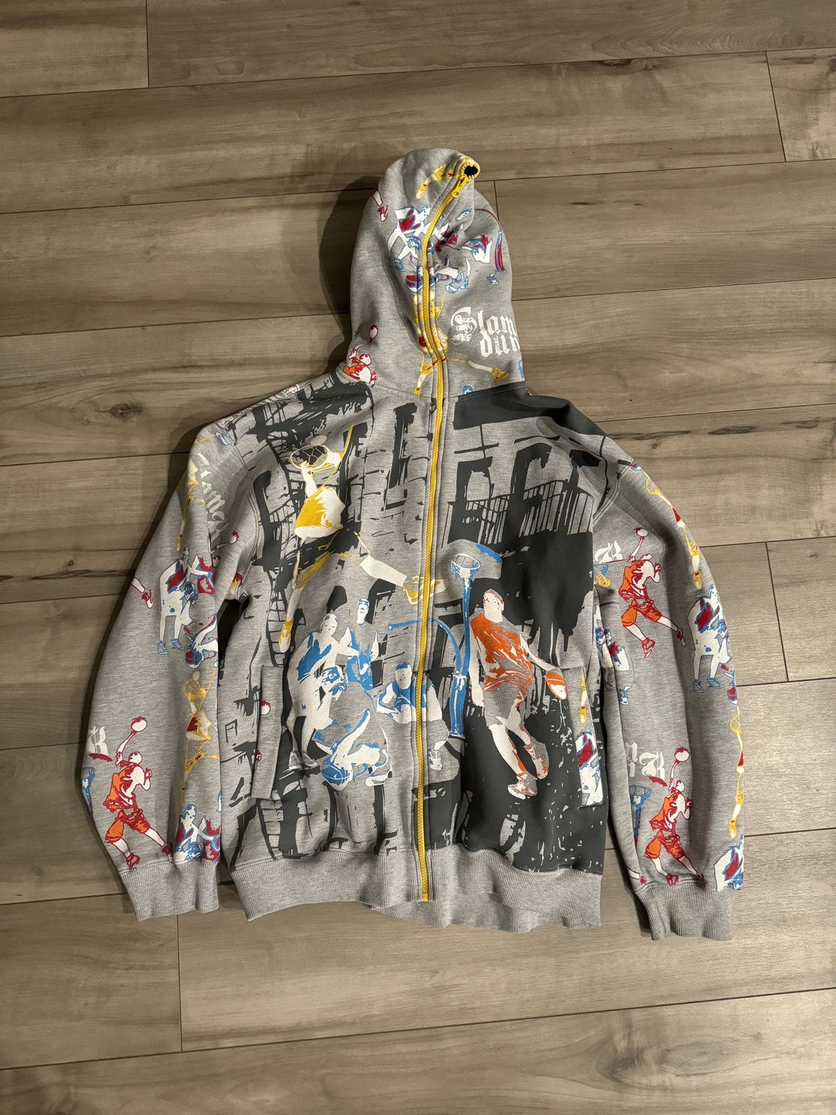 Destory all monster×Hysterics zip hoodie Destory all monster×Hysterics zip hoodie