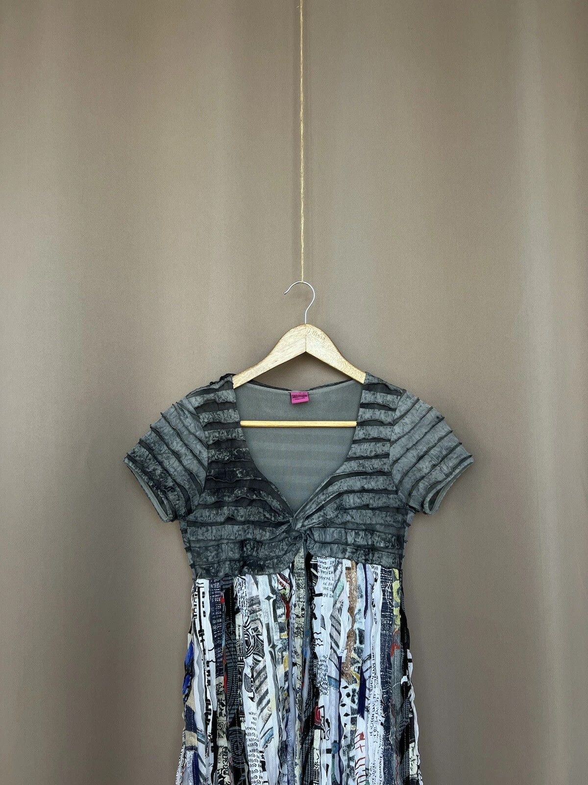 Other Save The Queen Midi Dress Size L Short Sleeve Multicolor Size L / US 10 / IT 46 - 2 Thumbnail