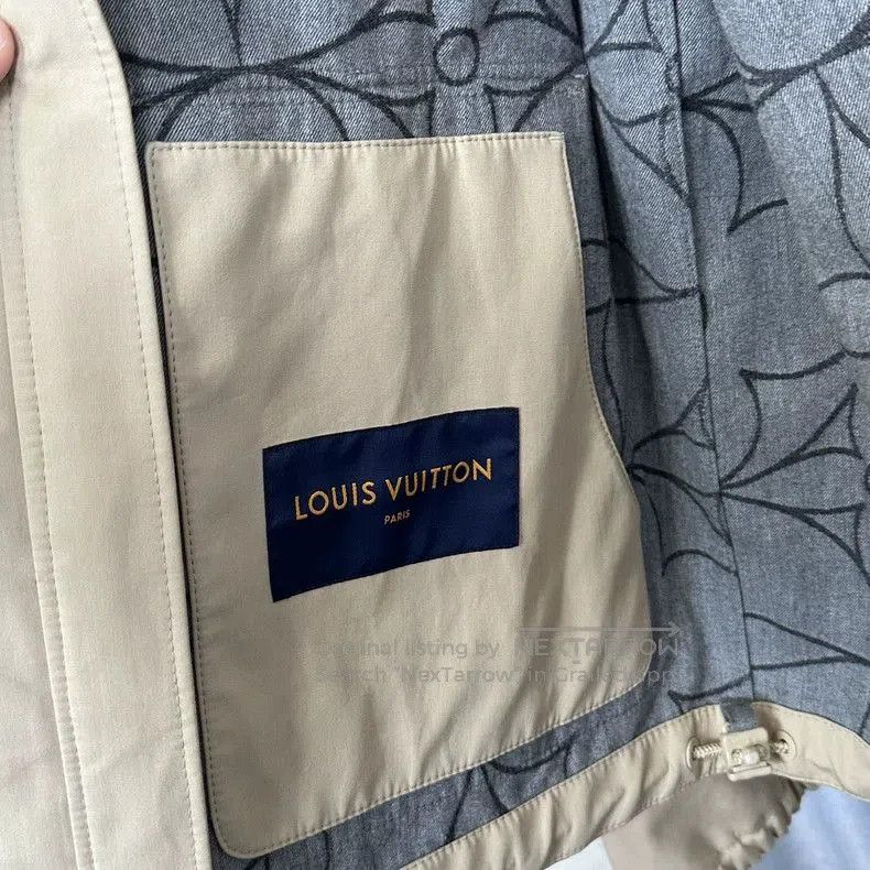 Louis Vuitton Louis Vuitton Beige Zip Jacket. Size US L / EU 52-54 / 3 - 4 Thumbnail
