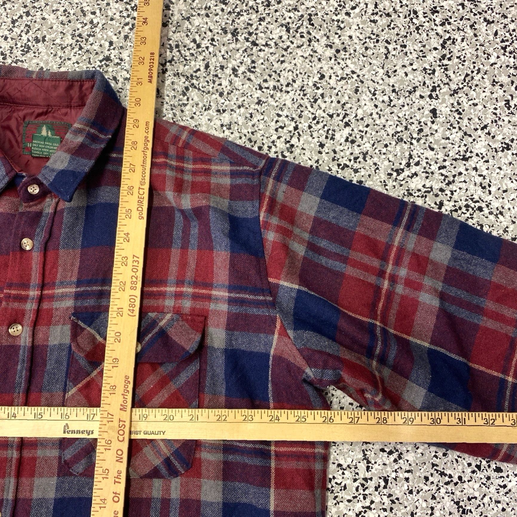 High Sierra VINTAGE High Sierra Flannel Shirt Mens XL Red Plaid Wool Insulated 90s Outdoor Button-Up Size US XL / EU 56 / 4 - 2 Thumbnail