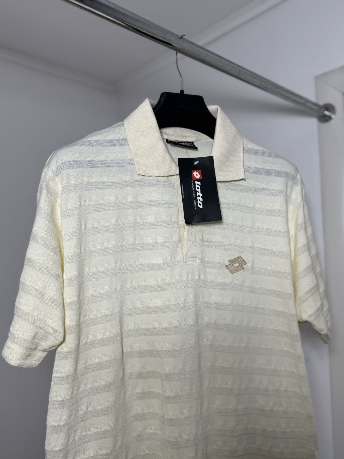 Lotto Sport Vintage Lotto Polo Shirt New With Tags Size US L / EU 52-54 / 3 - 2 Thumbnail