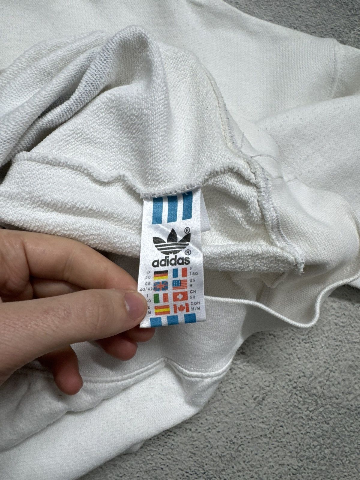 Adidas Vintage Y2k Adidas Big Logo Sweatshirt 00’s Size US M / EU 48-50 / 2 - 13 Thumbnail
