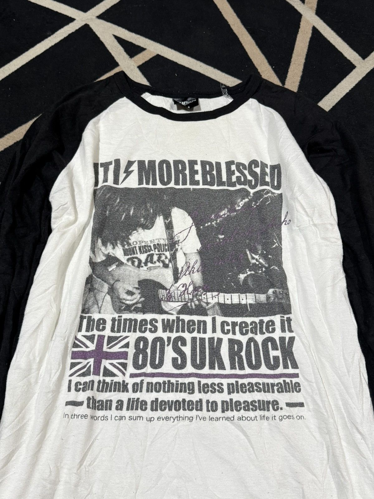 If Six Was Nine Japanese Uk Rock Long Sleeve Styled Size US M / EU 48-50 / 2 - 2 Thumbnail