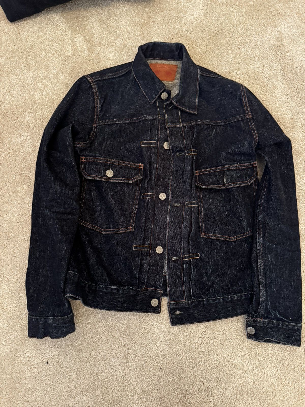 Full Count & Co. Full Count Type 2 Selvedge Denim Jacket Blue