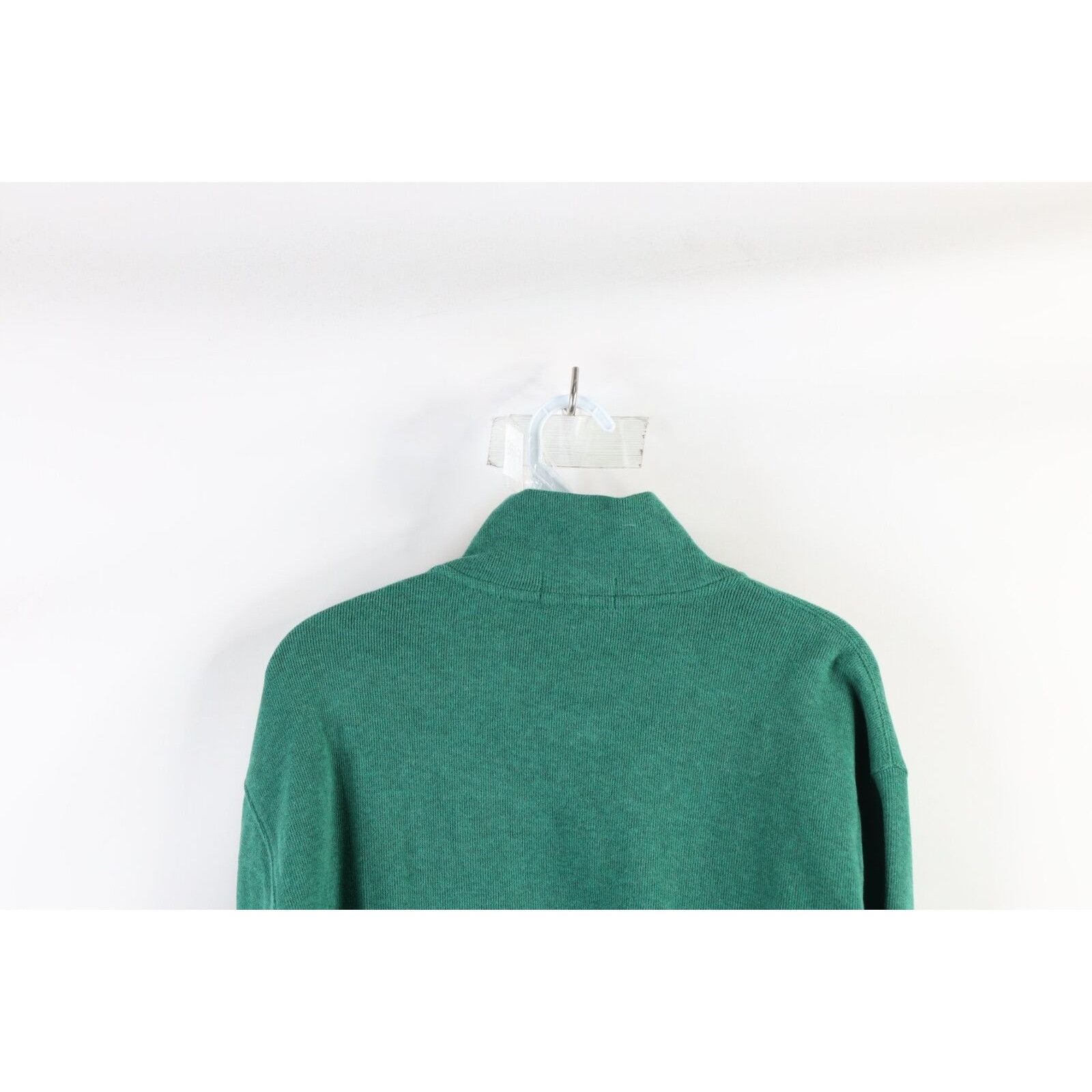 Ralph Lauren Ralph Lauren Cotton Ribbed Knit Half Zip Pullover Sweater Size US L / EU 52-54 / 3 - 7 Thumbnail