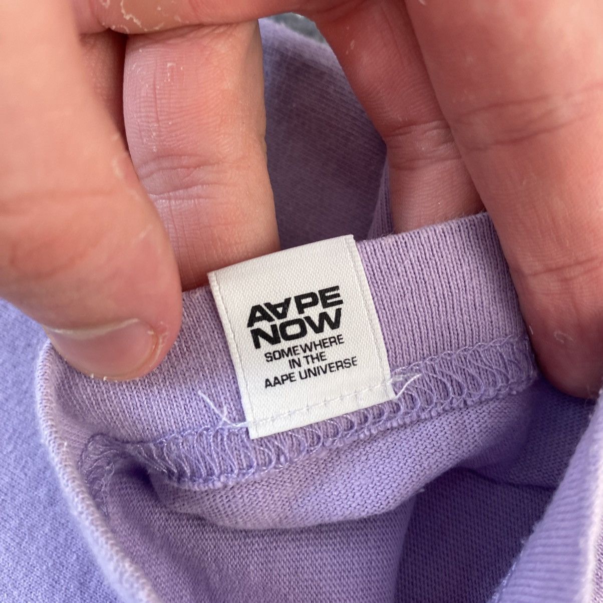 Aape Luxury Bape AApe now small logo y2k designer tee Size US XL / EU 56 / 4 - 8 Thumbnail