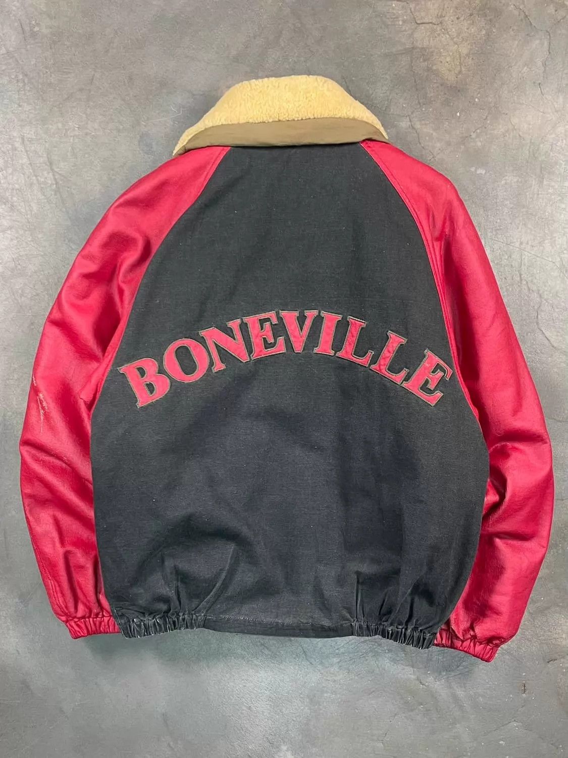Boneville boneville vintage Akira Work Jacket Canvas Denim & Lambskin Size US S / EU 44-46 / 1 - 1 Thumbnail