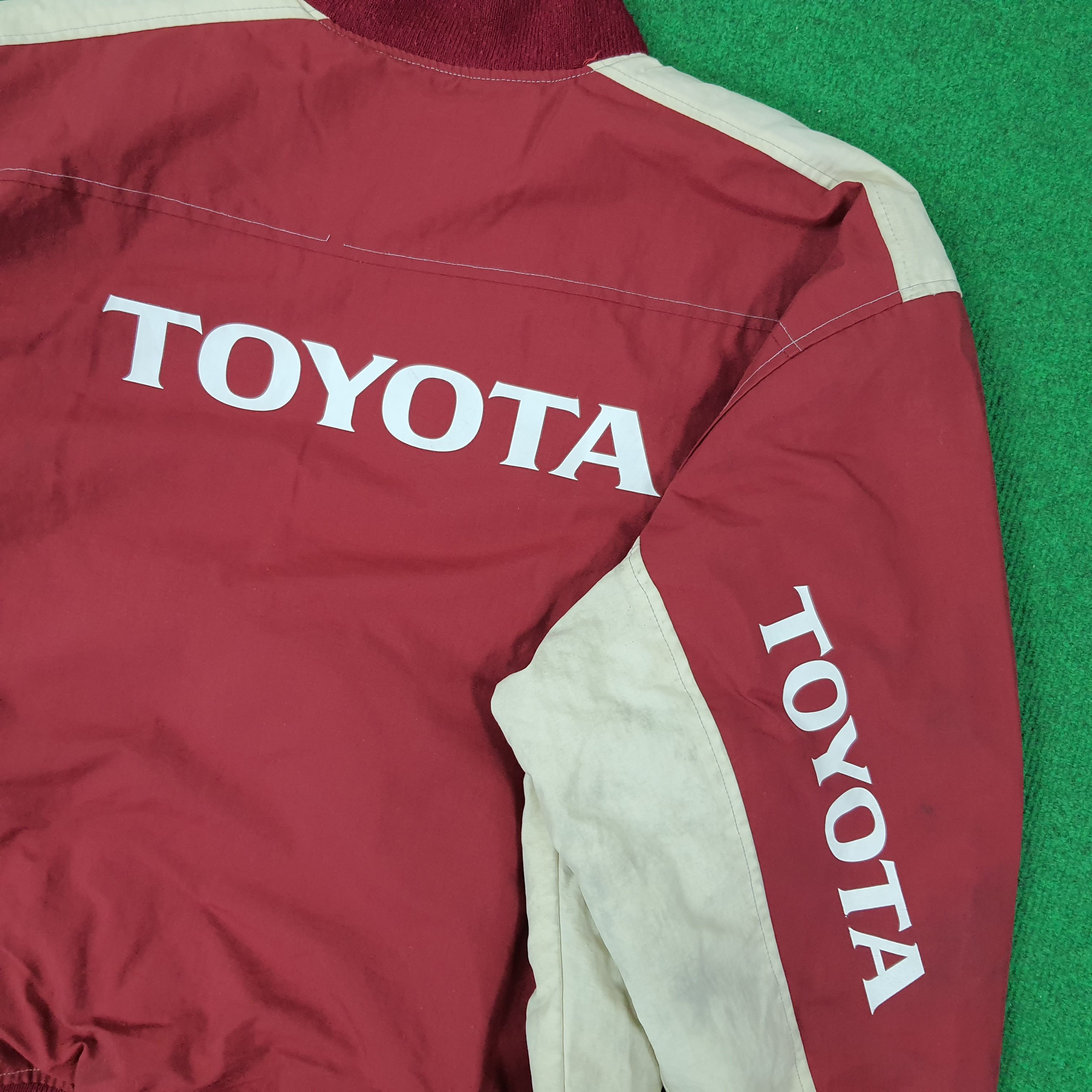 Other Vintage Toyota Tecno Japan Motorsports Racing Jacket C240N18 Size US XL / EU 56 / 4 - 2 Thumbnail