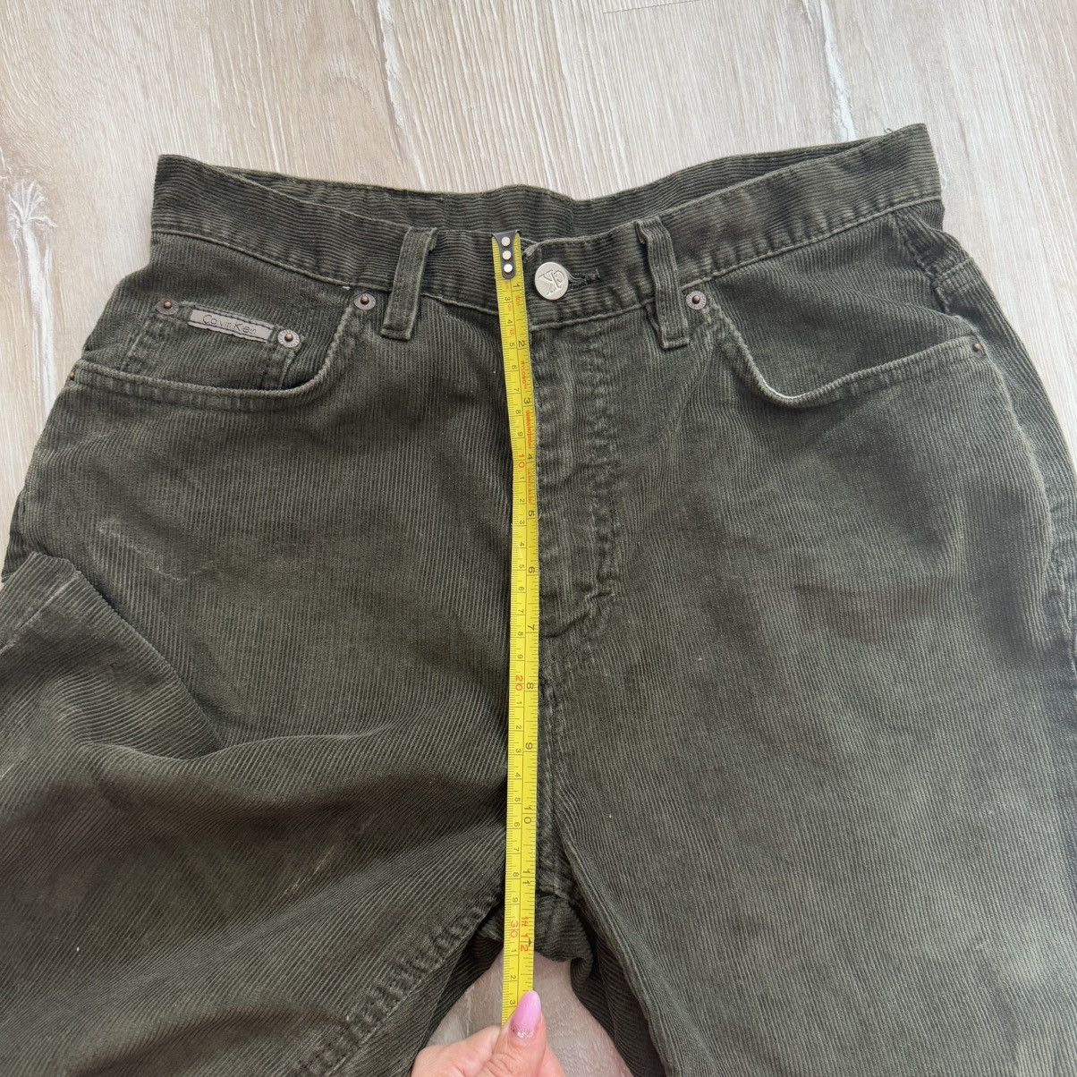 Calvin Klein Calvin Klein Corduroy Pants High W31 L32 Y2K Moms Jeans Size 31" - 8 Thumbnail