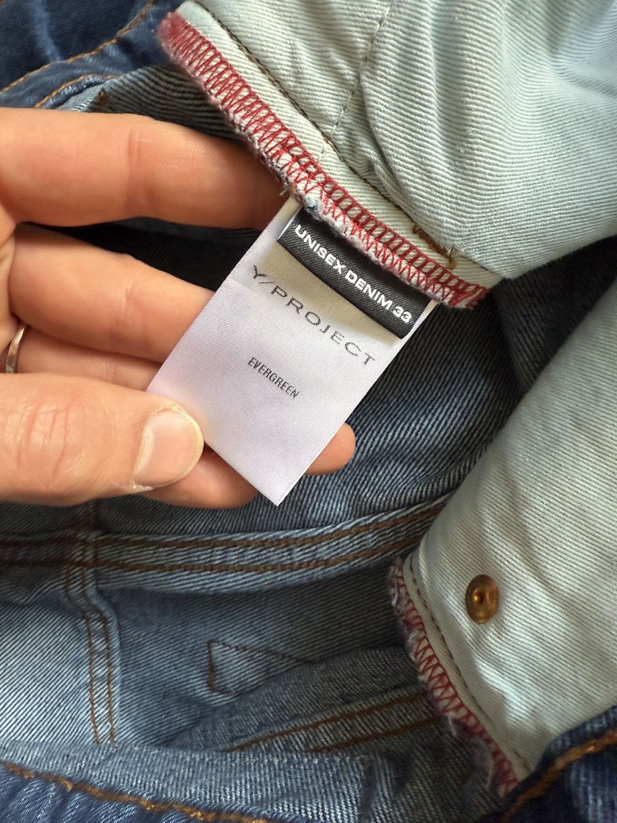 Y/Project Y/Project Multi Cuff Denim Size US 32 / EU 48 - 5 Thumbnail