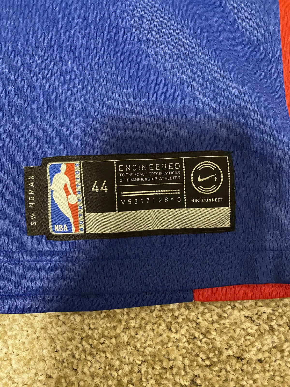 NBA Detroit Pistons Drummond Jersey Size US M / EU 48-50 / 2 - 3 Thumbnail