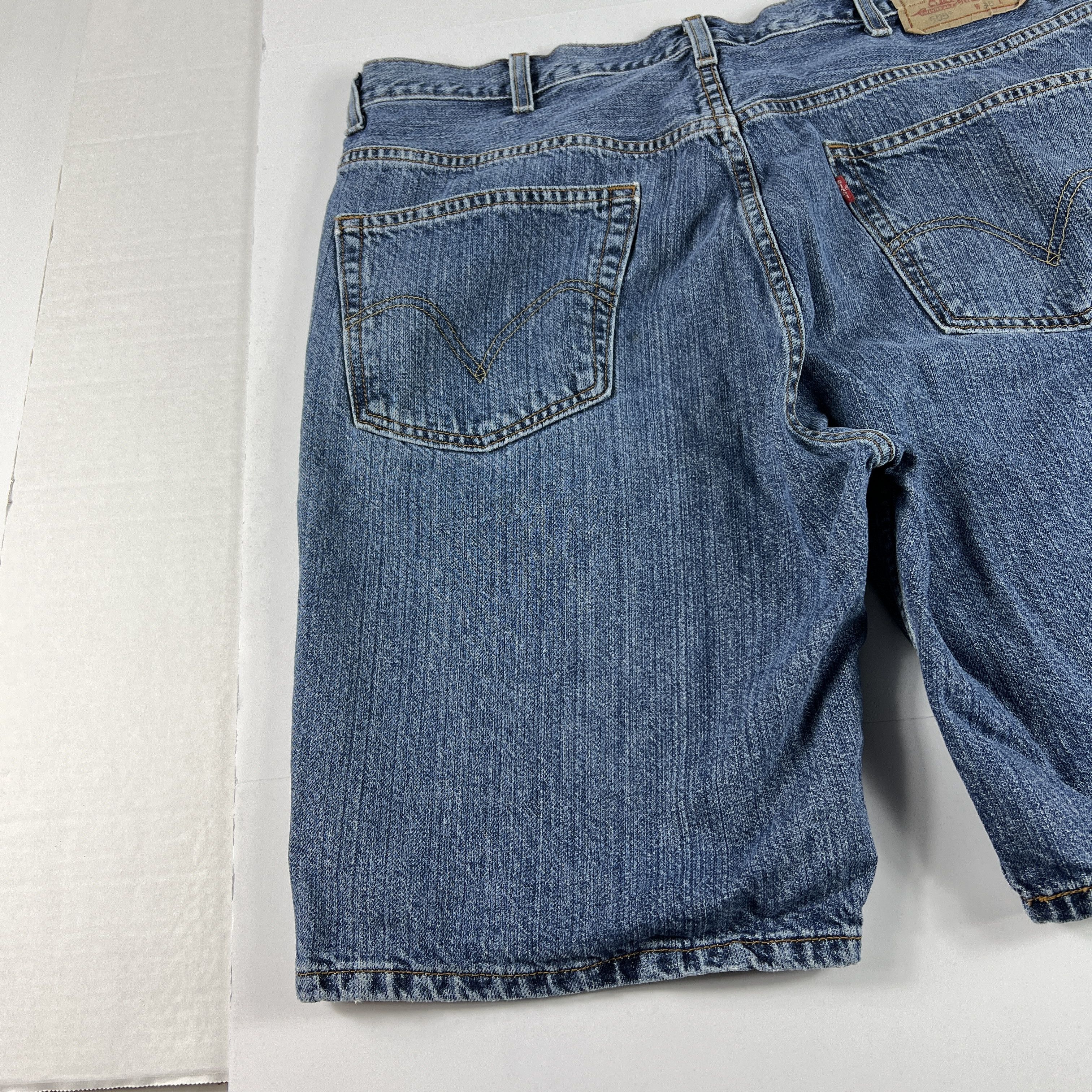 Levi's × Vintage VTG Levi's Jean Shorts 505 Cut Off Distressed Denim Jorts Size US 36 / EU 52 - 8 Thumbnail