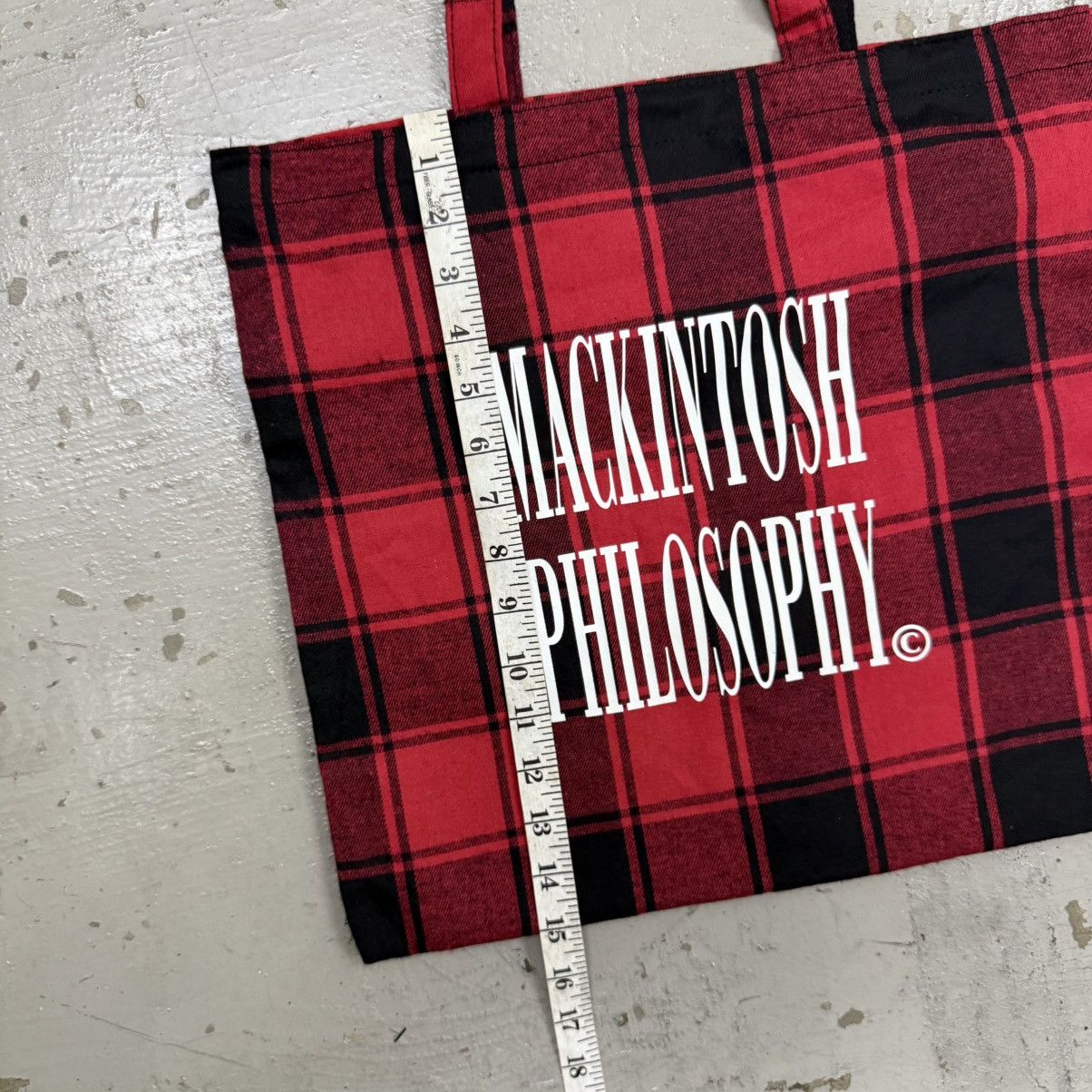 Mackintosh Mackintosh Philosophy Tartan Plaid Tote Bag Size ONE SIZE - 3 Thumbnail
