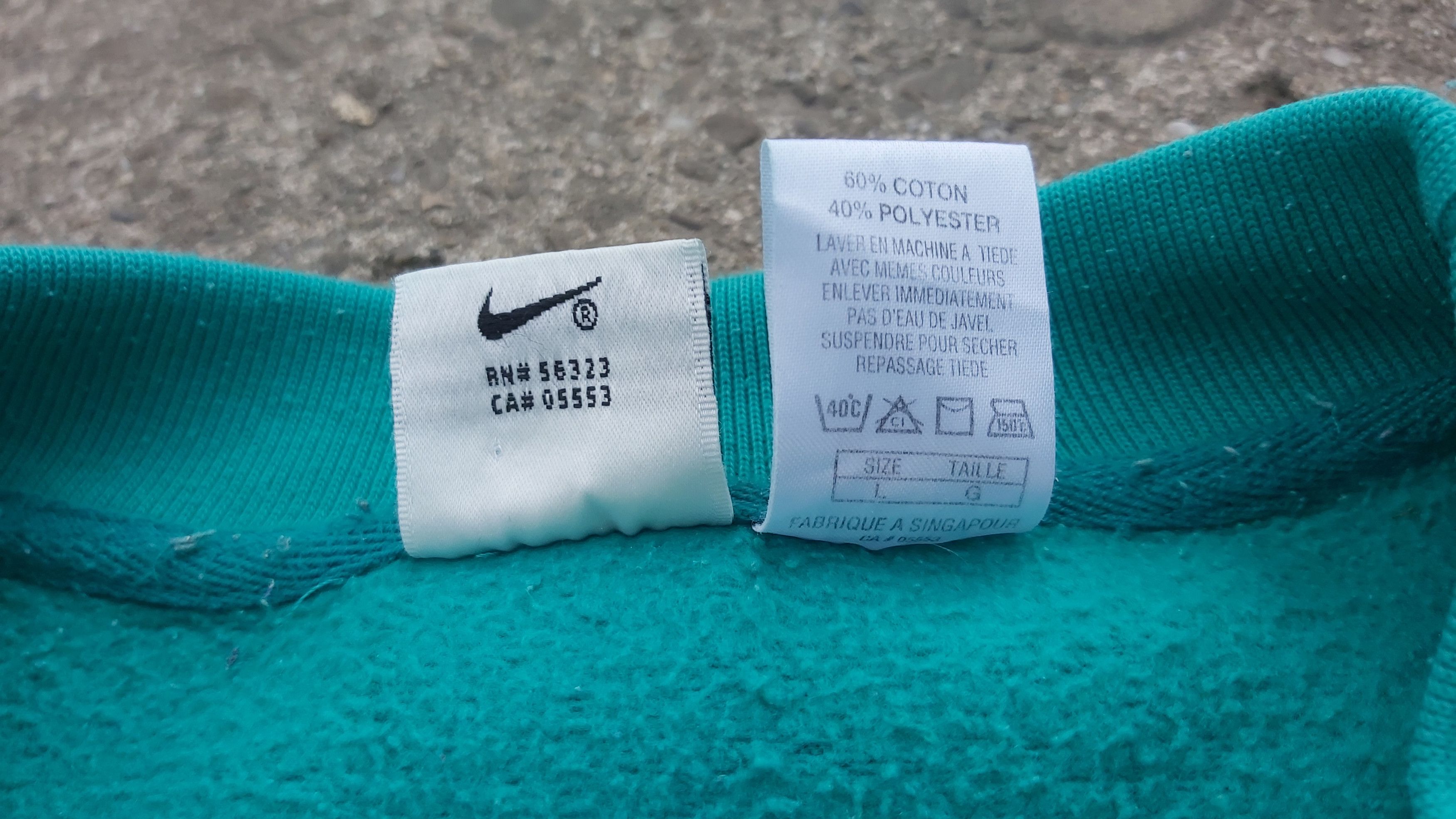 Nike × Vintage rare VTG 80s 90s Nike Sports Fitness Company L/G Size US L / EU 52-54 / 3 - 10 Thumbnail