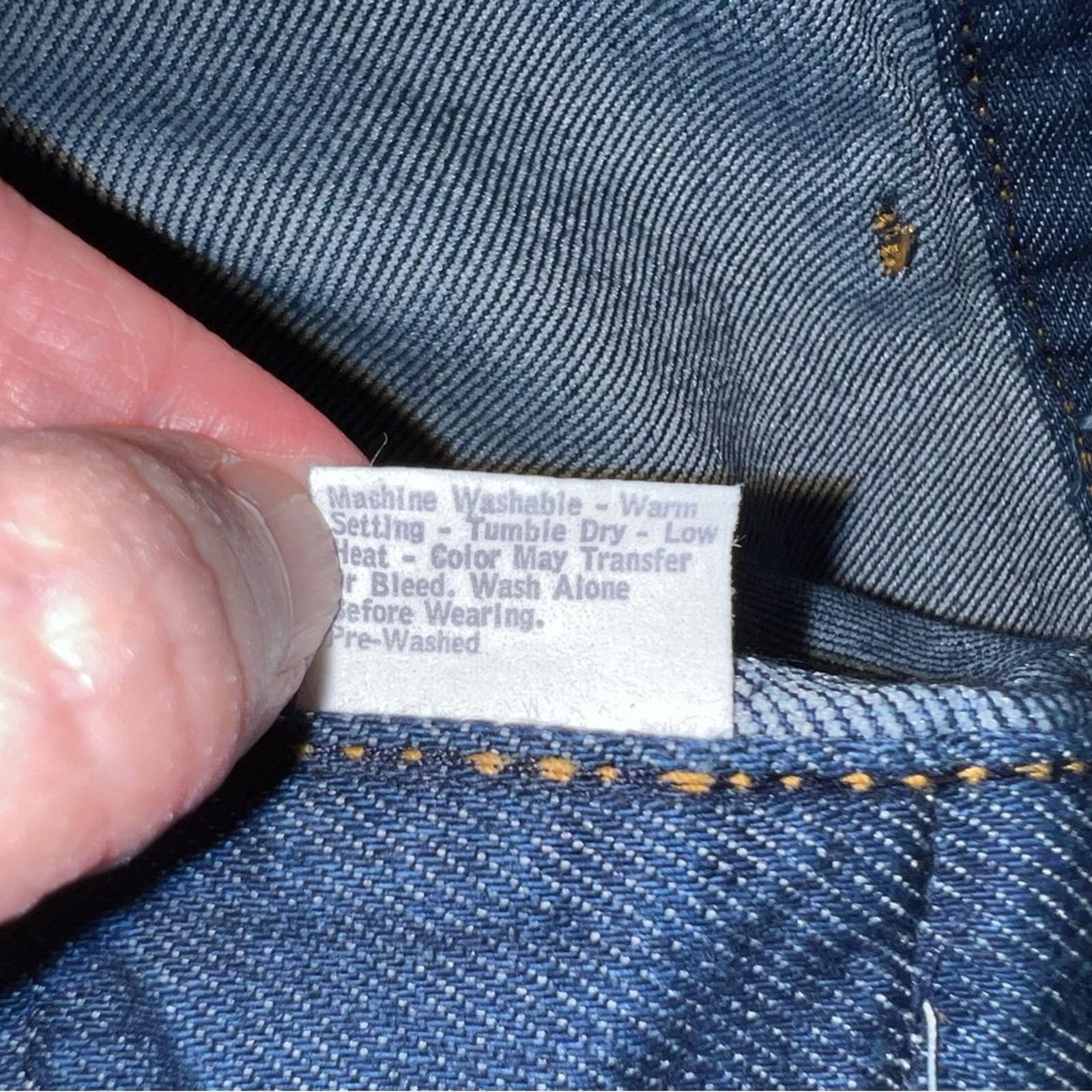 Levi's Fantastic *Rare* Vintage 1970s Levi’s No Front Pocket Jeans! Size 26" / US 2 / IT 38 - 9 Thumbnail