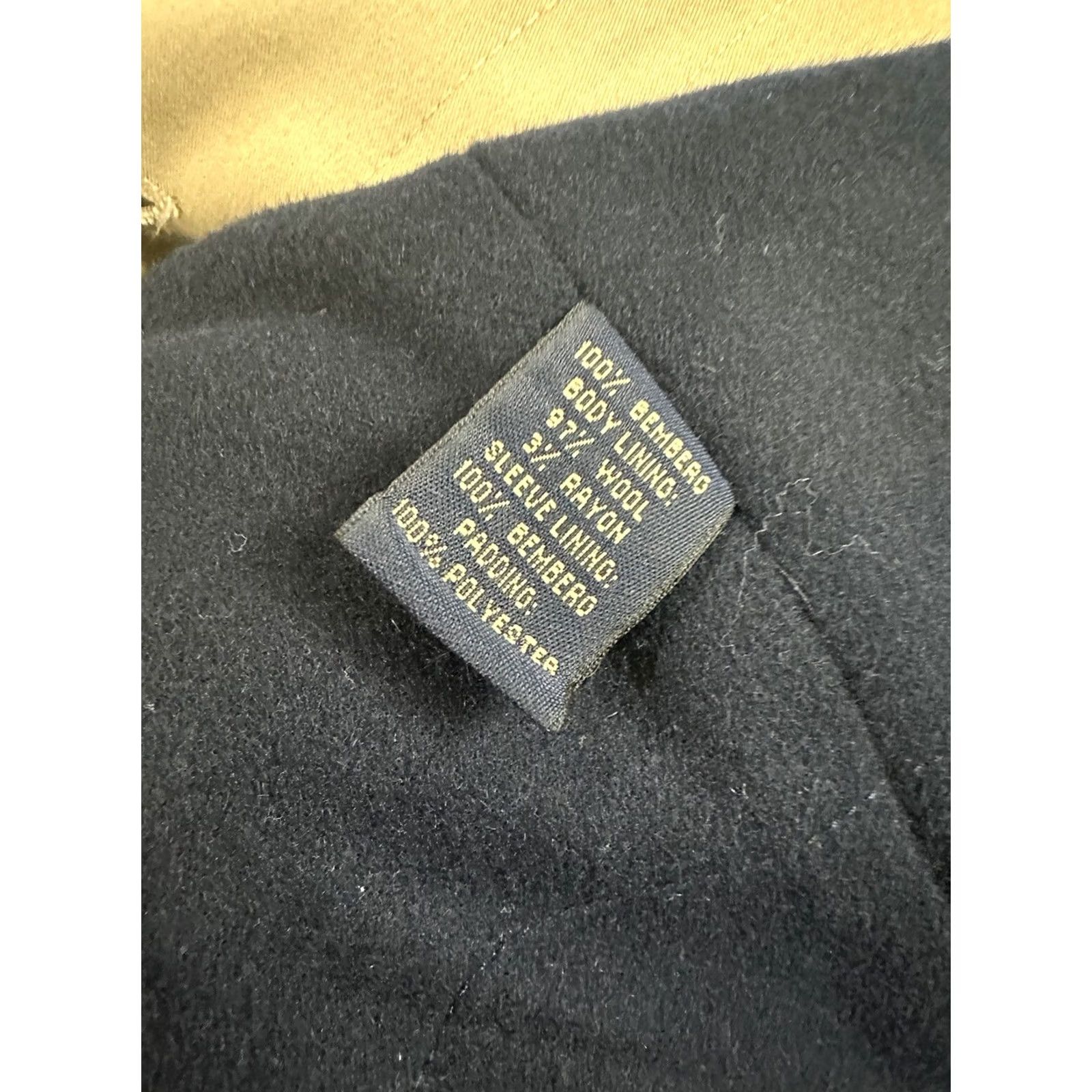 Brooks Brothers VTG Brooks Brothers Jacket Trench Wool Lined Size M Tan Car / Vintage Brooks Brothers Sample Removeable Wool Lined Brown Trench Car Jacket Size M Size US M / EU 48-50 / 2 - 7 Thumbnail