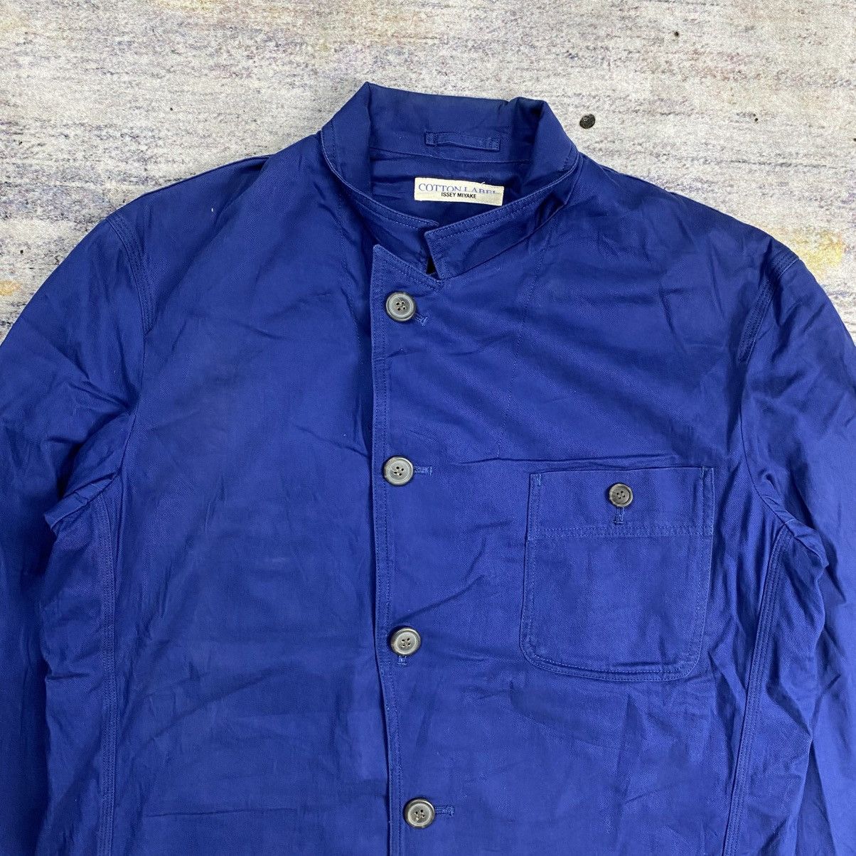 Issey Miyake Issey miyake cotton label chore jacket Size US L / EU 52-54 / 3 - 4 Thumbnail